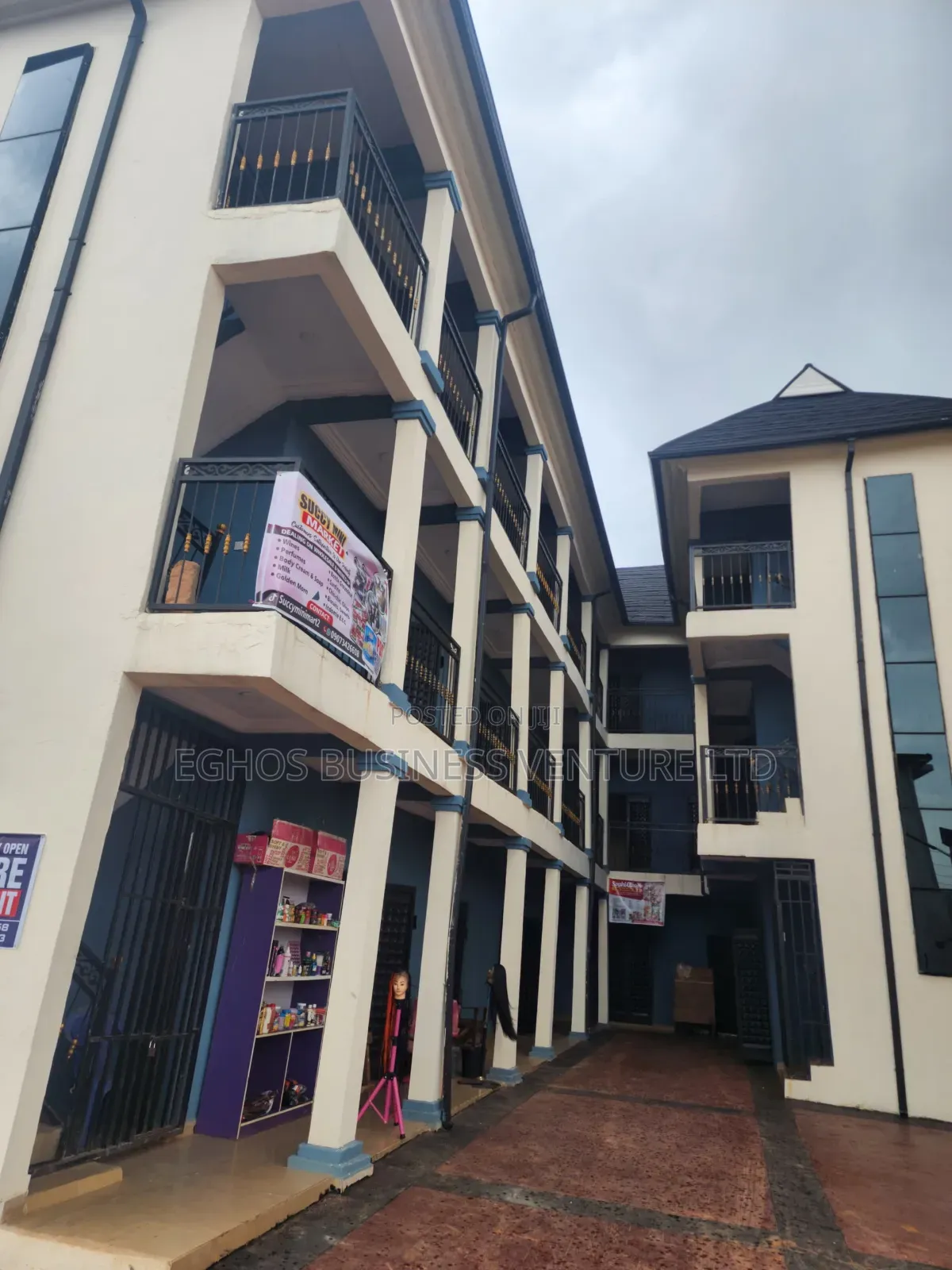Brand-New Shopping Complex of Modern Shops Now Available for Rent in Benin City