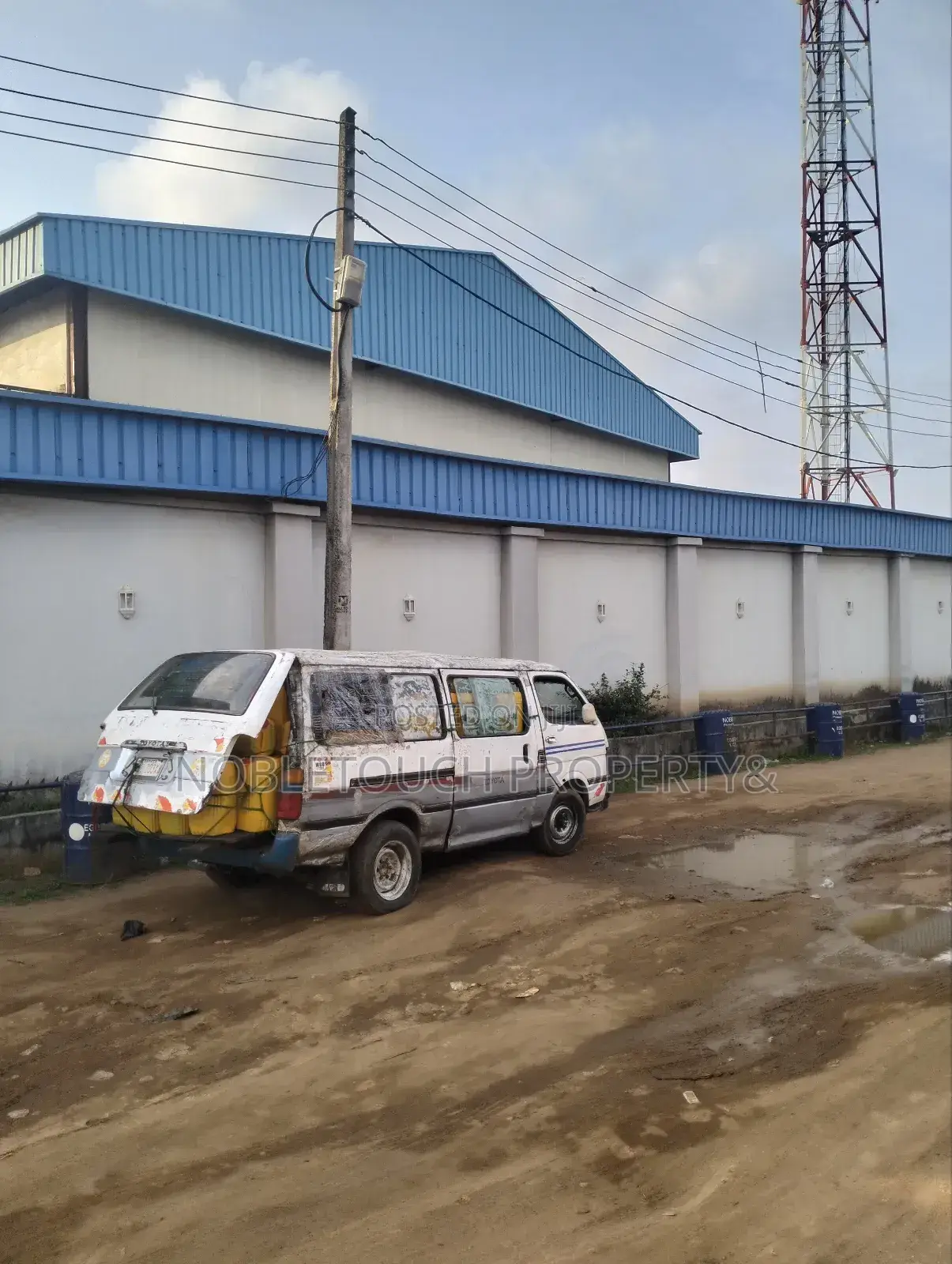 An Industrial Factory/Warehouse Off the Major Road at Ikotun Idimu in Iseri Olofin