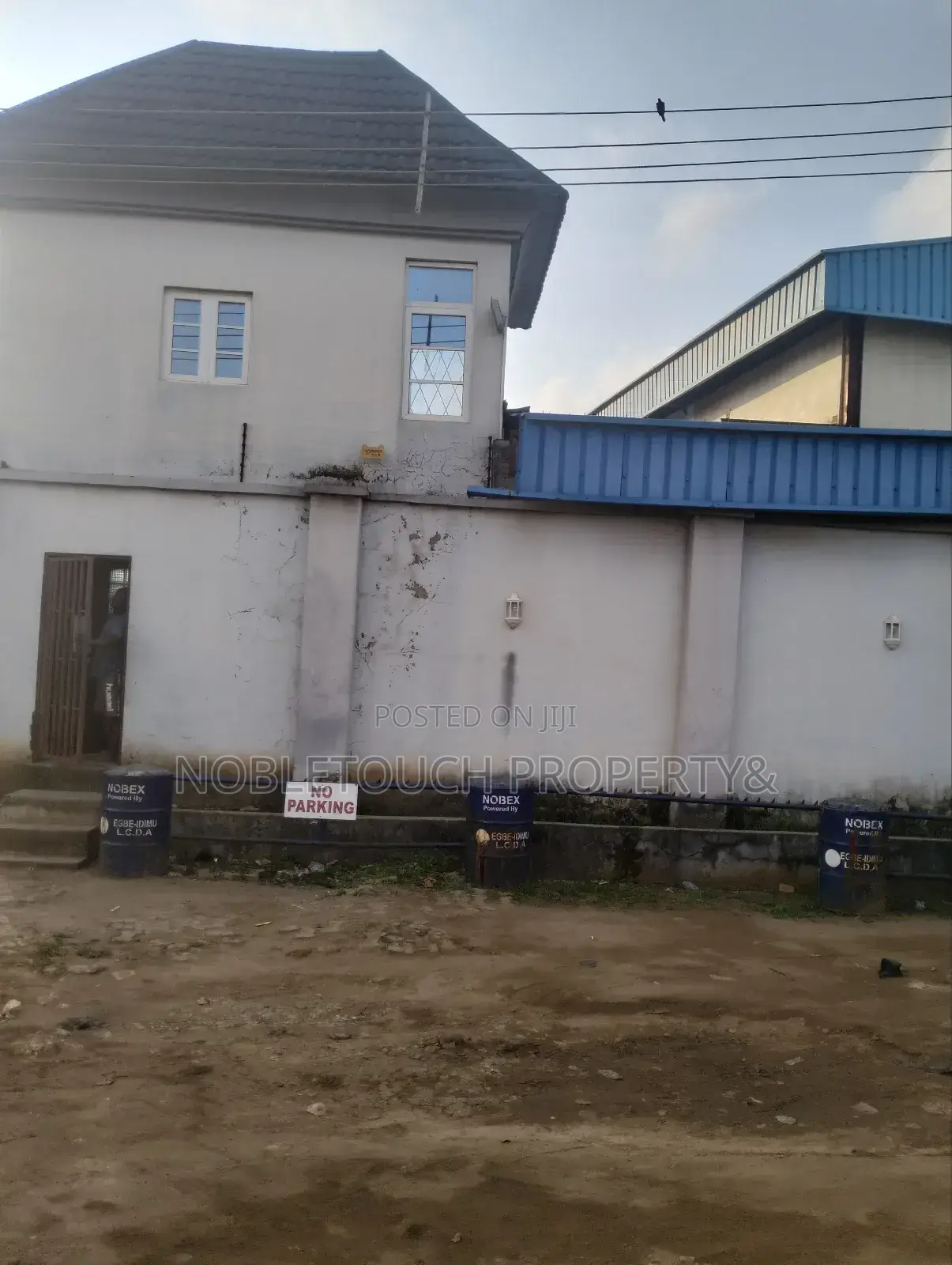 An Industrial Factory/Warehouse Off the Major Road at Ikotun Idimu in Iseri Olofin