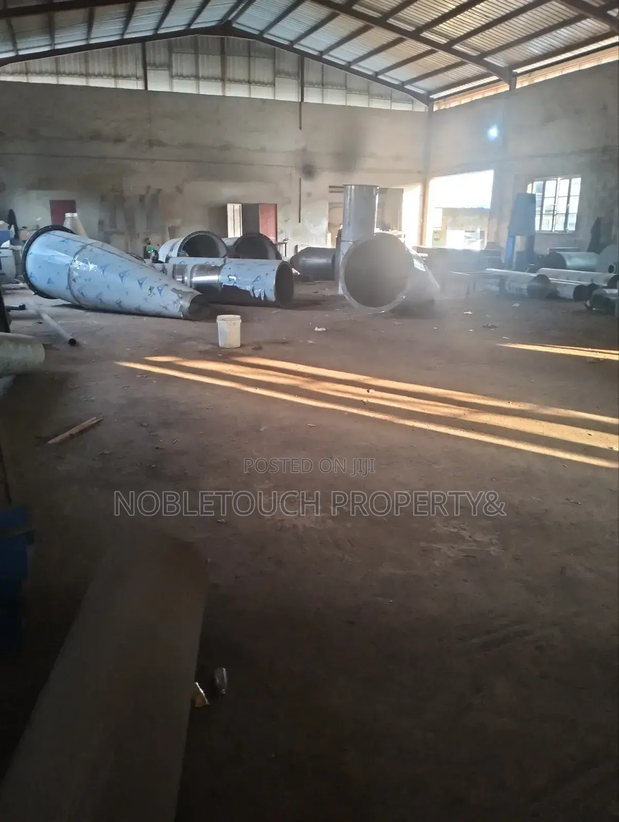 An Industrial Factory/Warehouse Off the Major Road at Ikotun Idimu in Iseri Olofin
