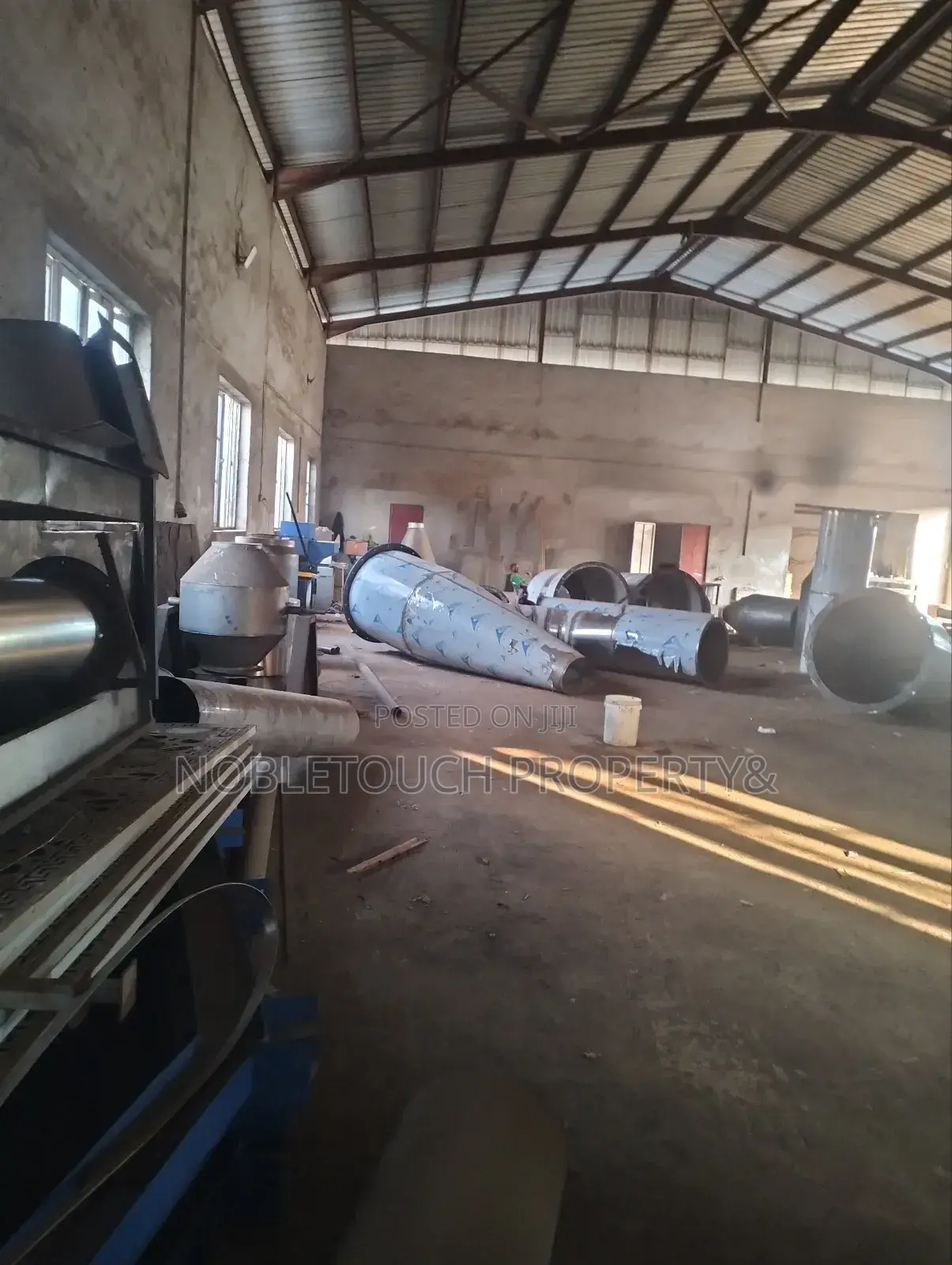 An Industrial Factory/Warehouse Off the Major Road at Ikotun Idimu in Iseri Olofin