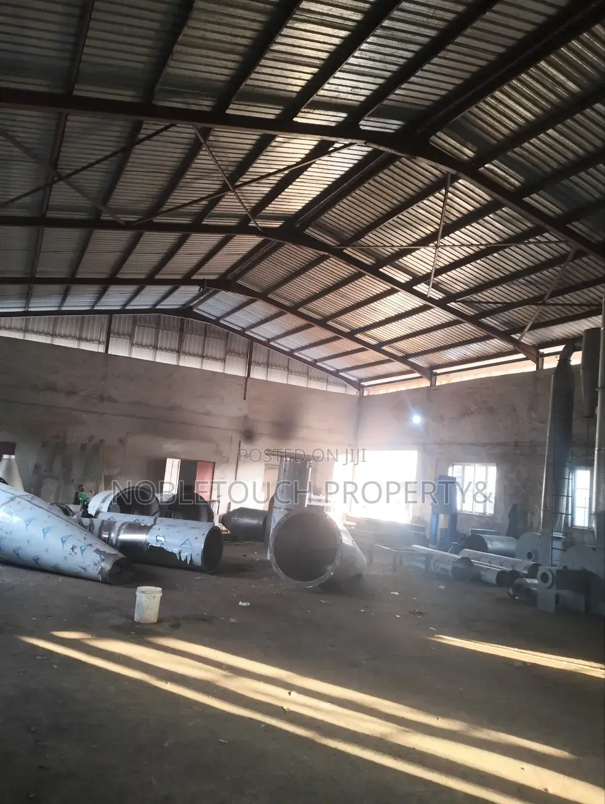 An Industrial Factory/Warehouse Off the Major Road at Ikotun Idimu in Iseri Olofin
