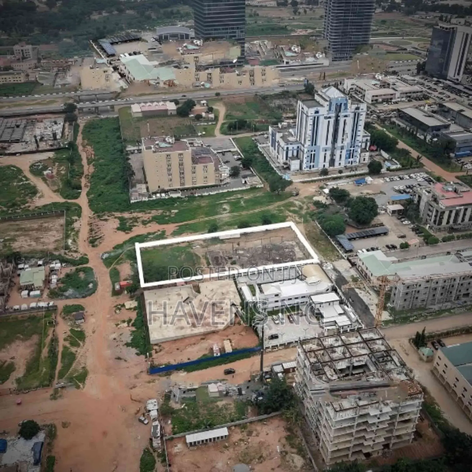 Prime 3,784 SQM Commercial Plot for Sale in Central Business District