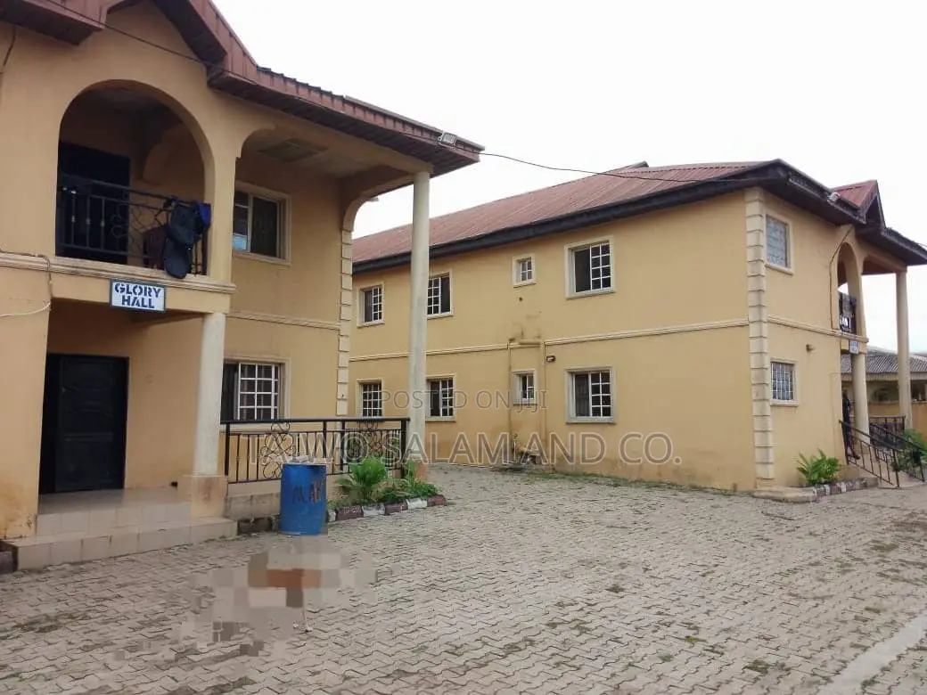 Functioning 44 Rooms Self Contained Hostel Funab Abeokuta University in Odeda