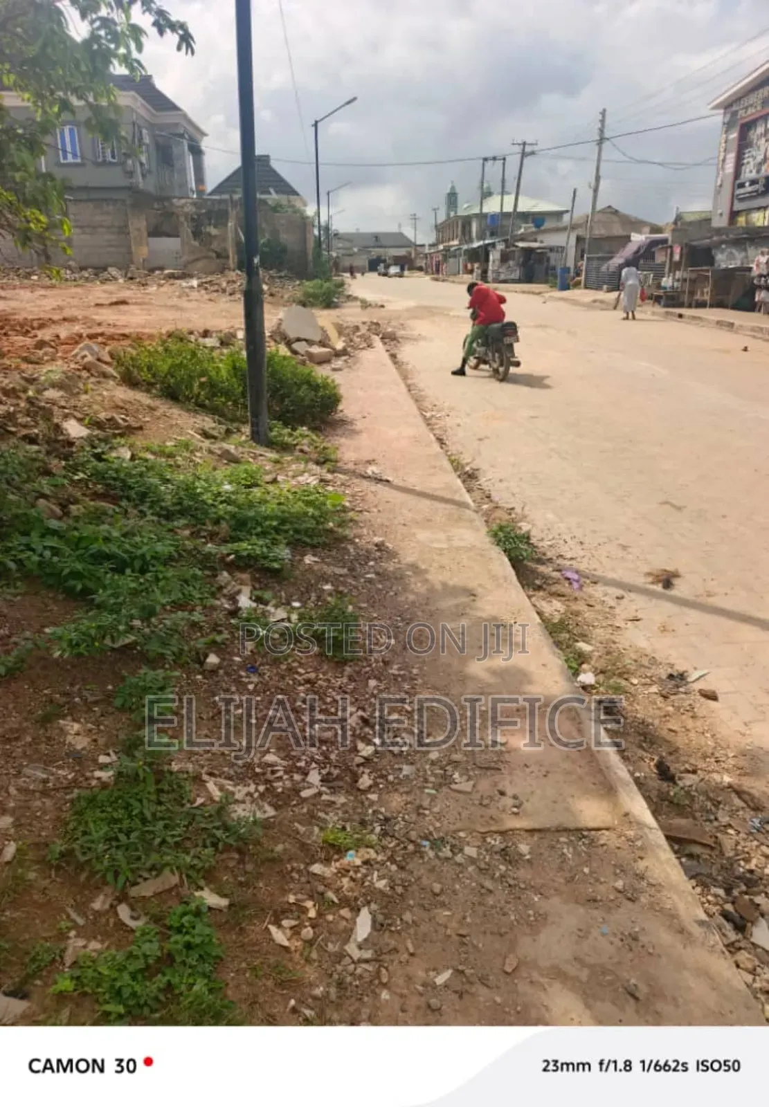 Full Plot Directly on Major Tared Road 33kva at Jokeayo,Kola Alagbado in Alagbado