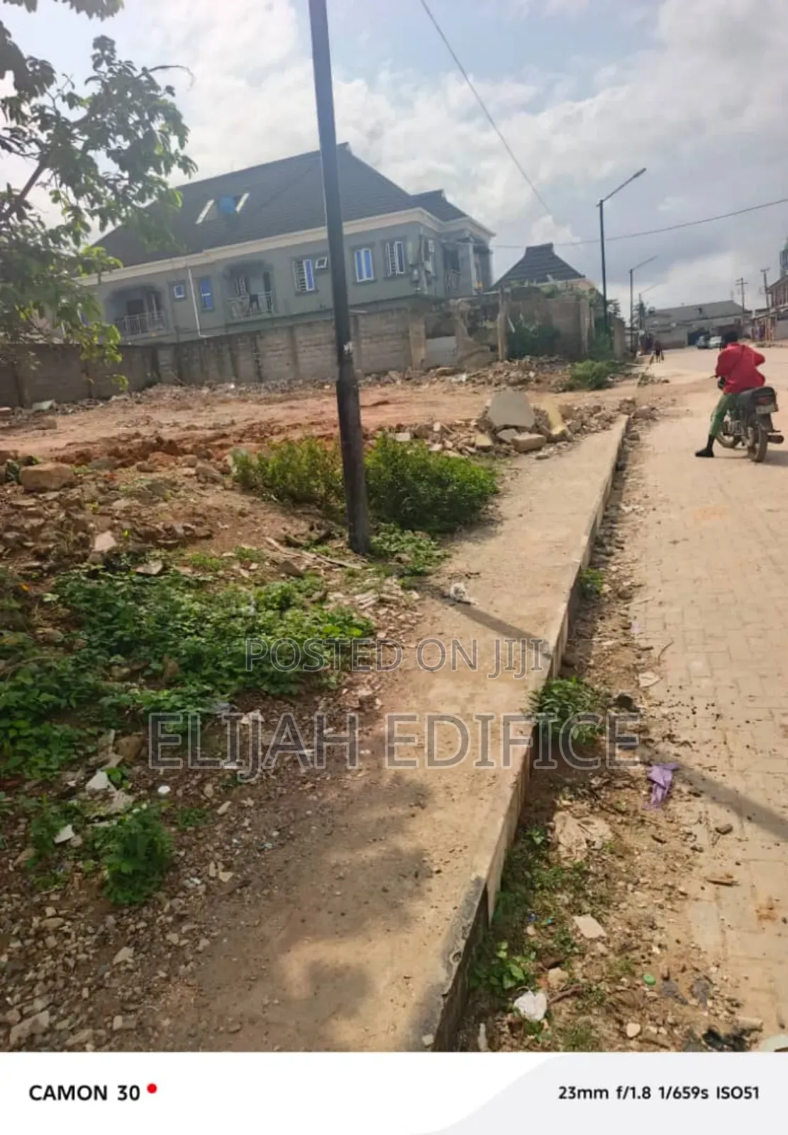 Full Plot Directly on Major Tared Road 33kva at Jokeayo,Kola Alagbado in Alagbado