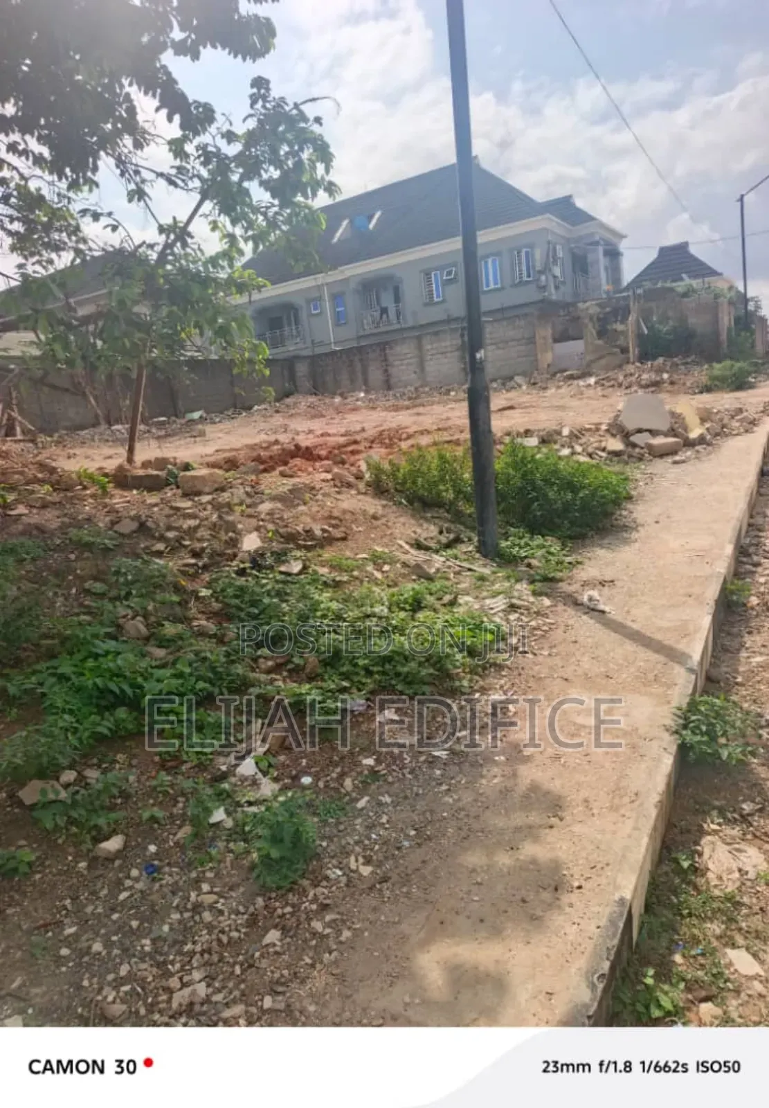 Full Plot Directly on Major Tared Road 33kva at Jokeayo,Kola Alagbado in Alagbado