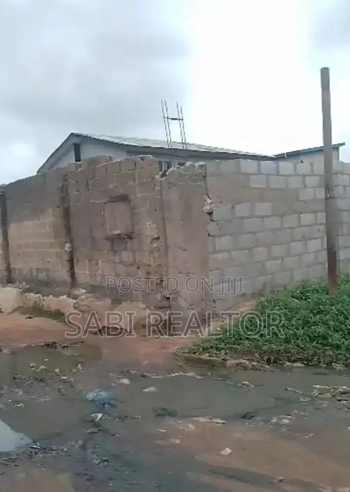 2 Plots of Land on a Corner Piece at Off Jonathan Coker Road Fagba in Fagba