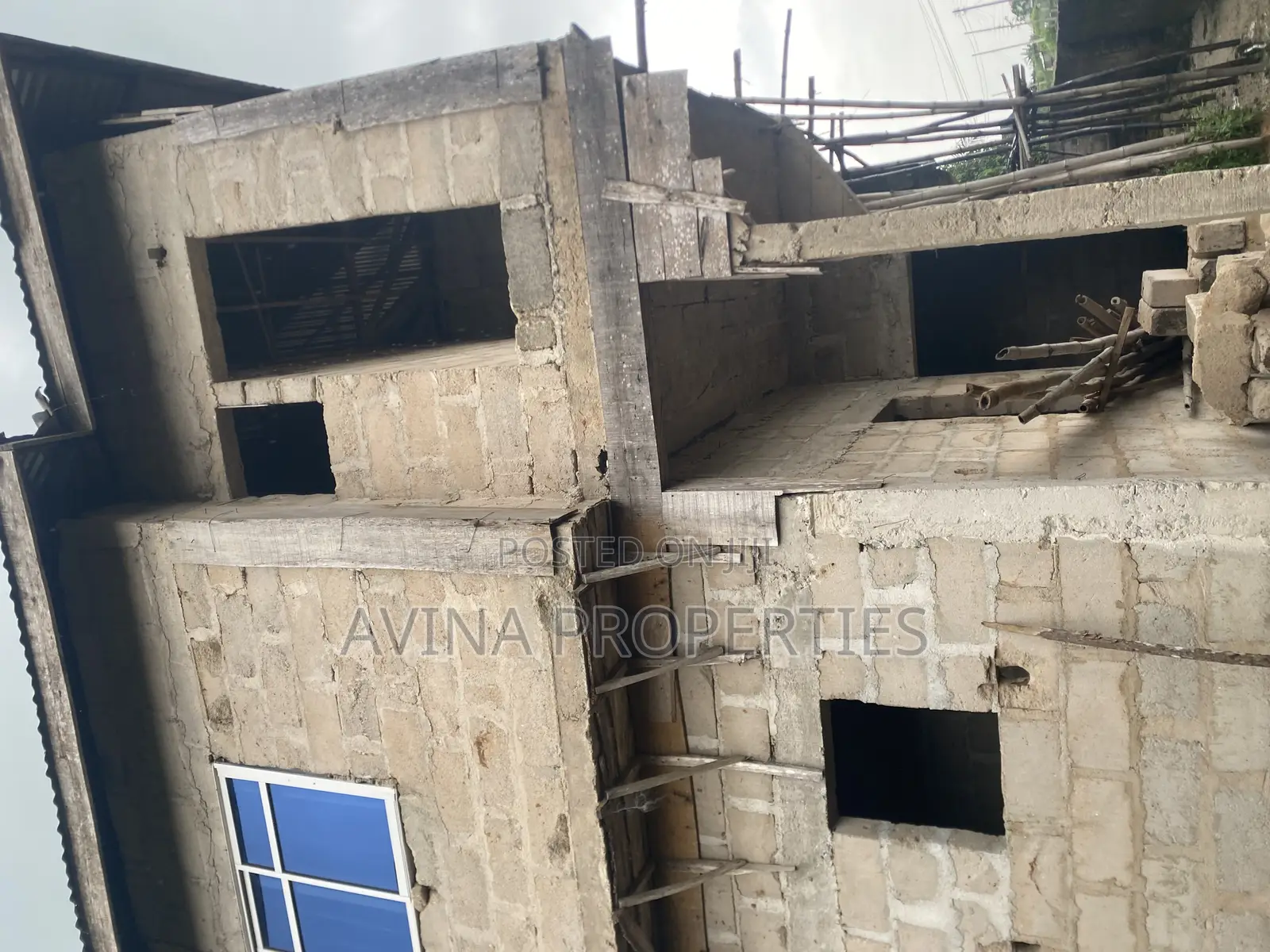 Four Unit of 3 Bedrooms Flats Each Located in Owerri With Two Shops in Owerri