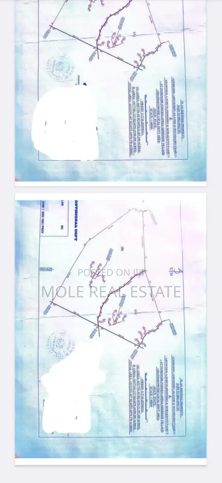 1000 Acers Farmland Fidiwo, Shagamu Ogun State in Obafemi-Owode