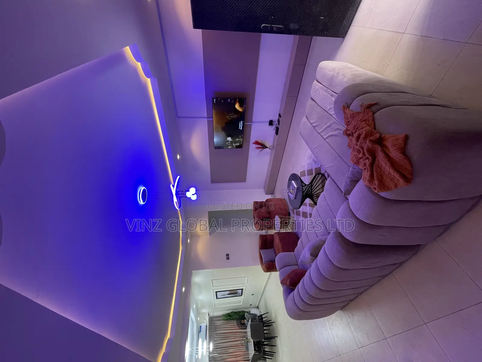 Newly Furnished Serviced 3 Bedroom Apartment With Solar Inverter in Ikeja