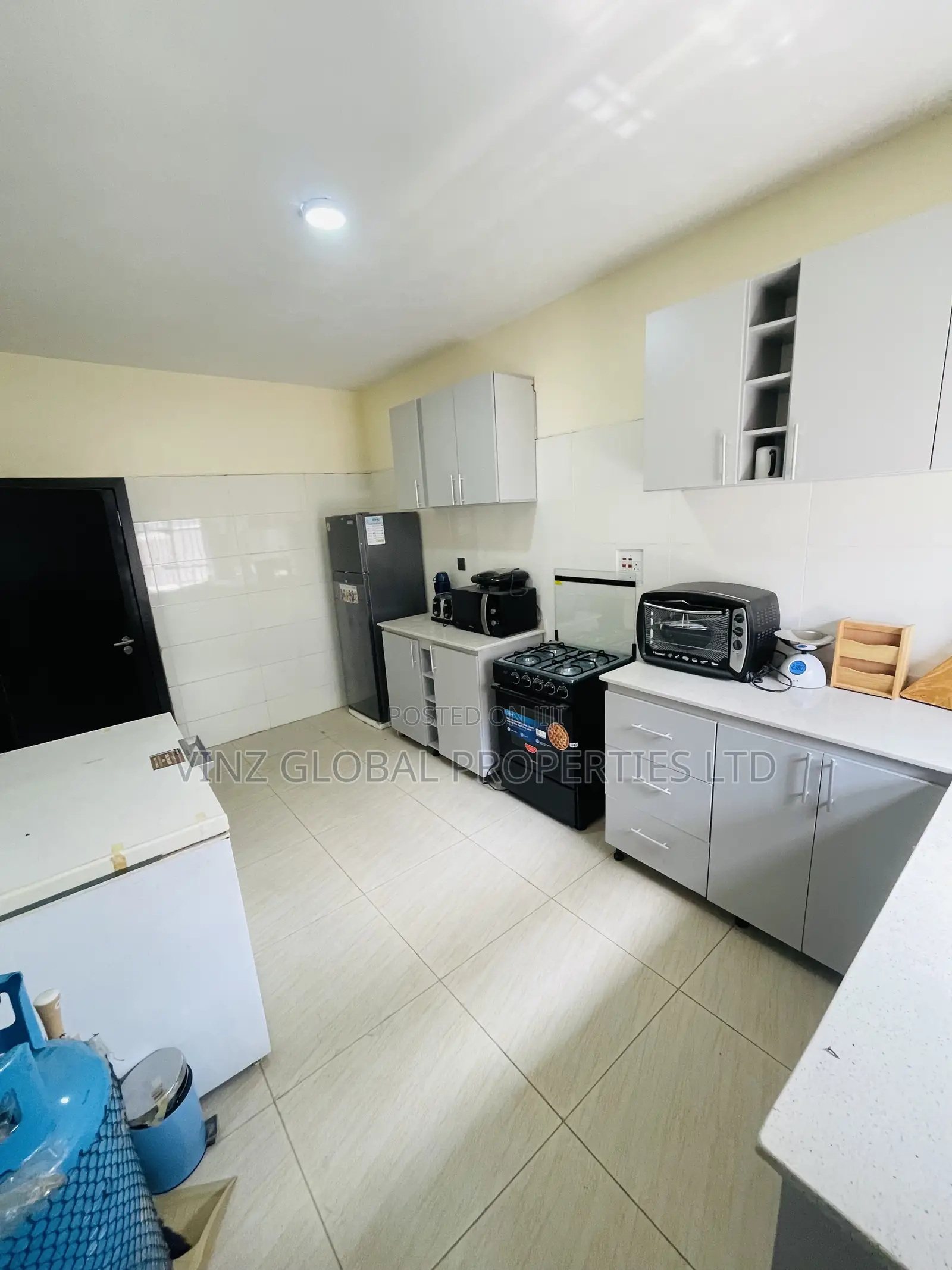 Newly Furnished Serviced 3 Bedroom Apartment With Solar Inverter in Ikeja