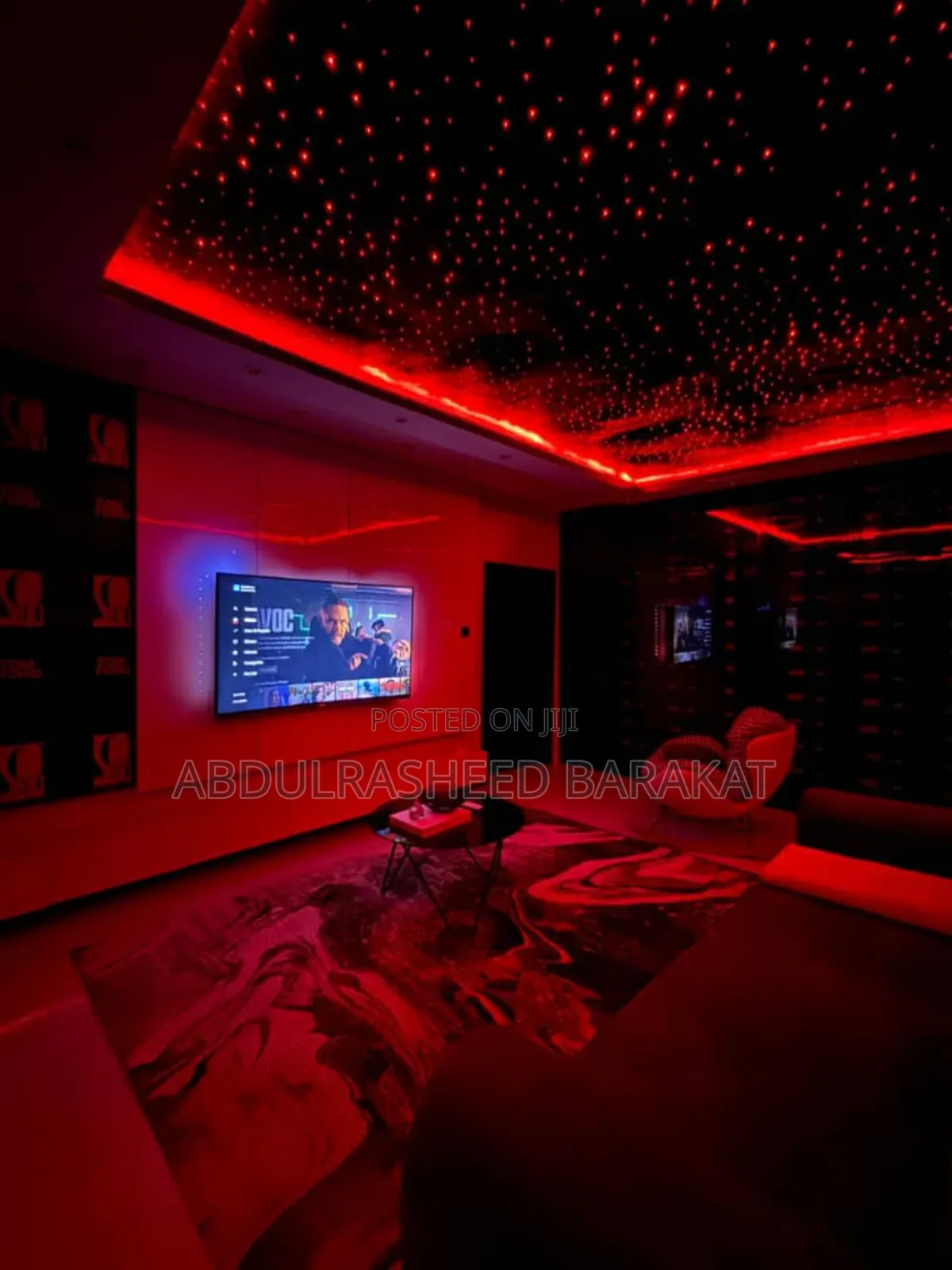 Two Bedrooms Apartment With, Private Cinema,Bath Lounge, Balcony. in Lekki