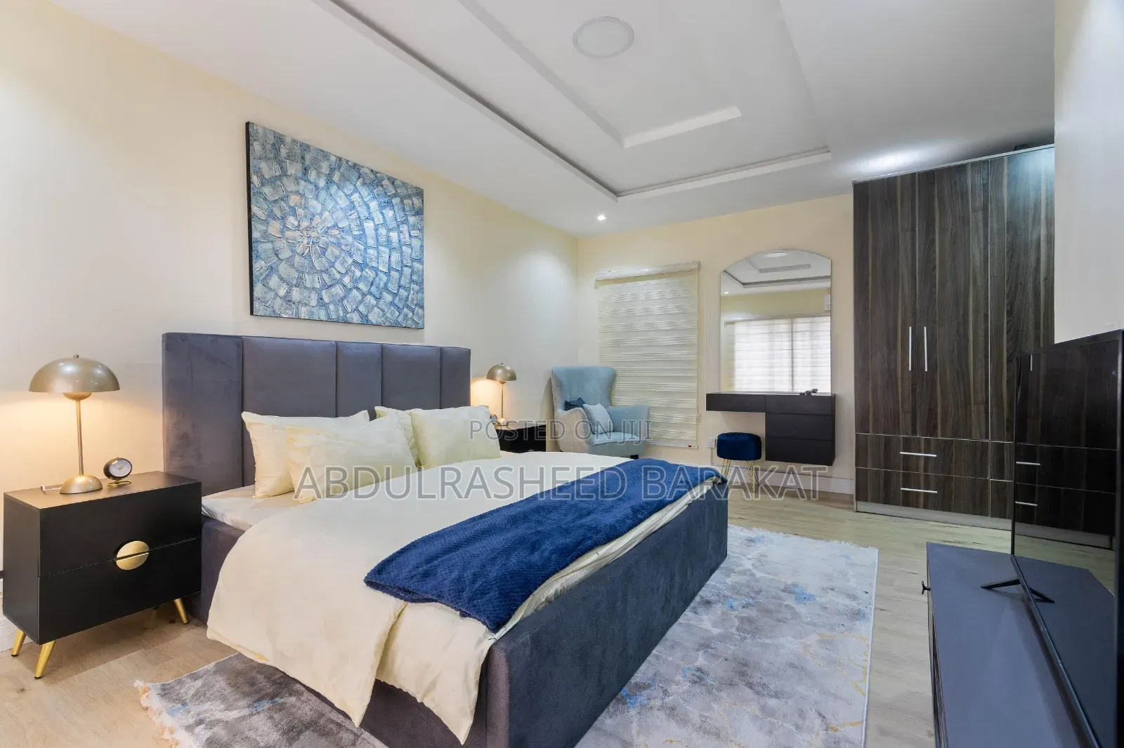 Stunning 3 Bedrooms Apartment With, Football Pitch,Fast Wifi,Balcony in Lekki