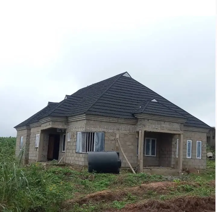 Uncompleted 3-Bedroom Bungalow in Iwo Road