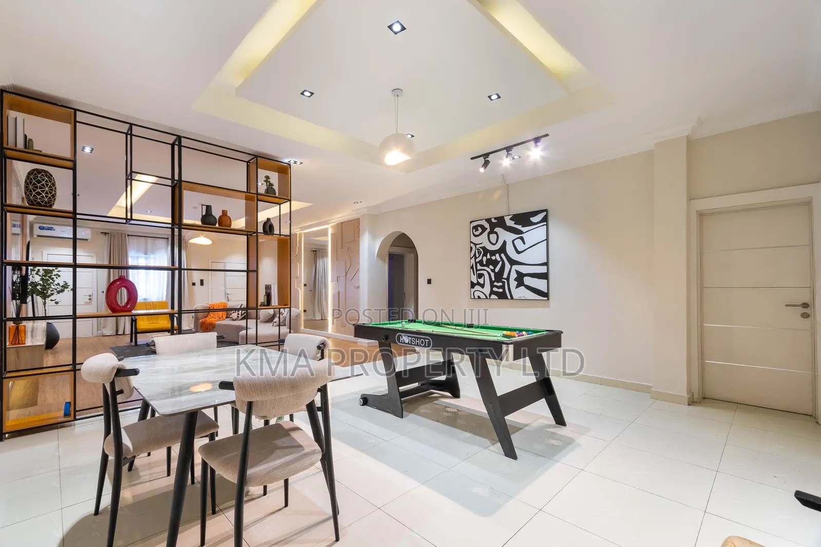 Luxurious 3 Bedroom Apartment With Snooker and Pool in Lekki Phase 1