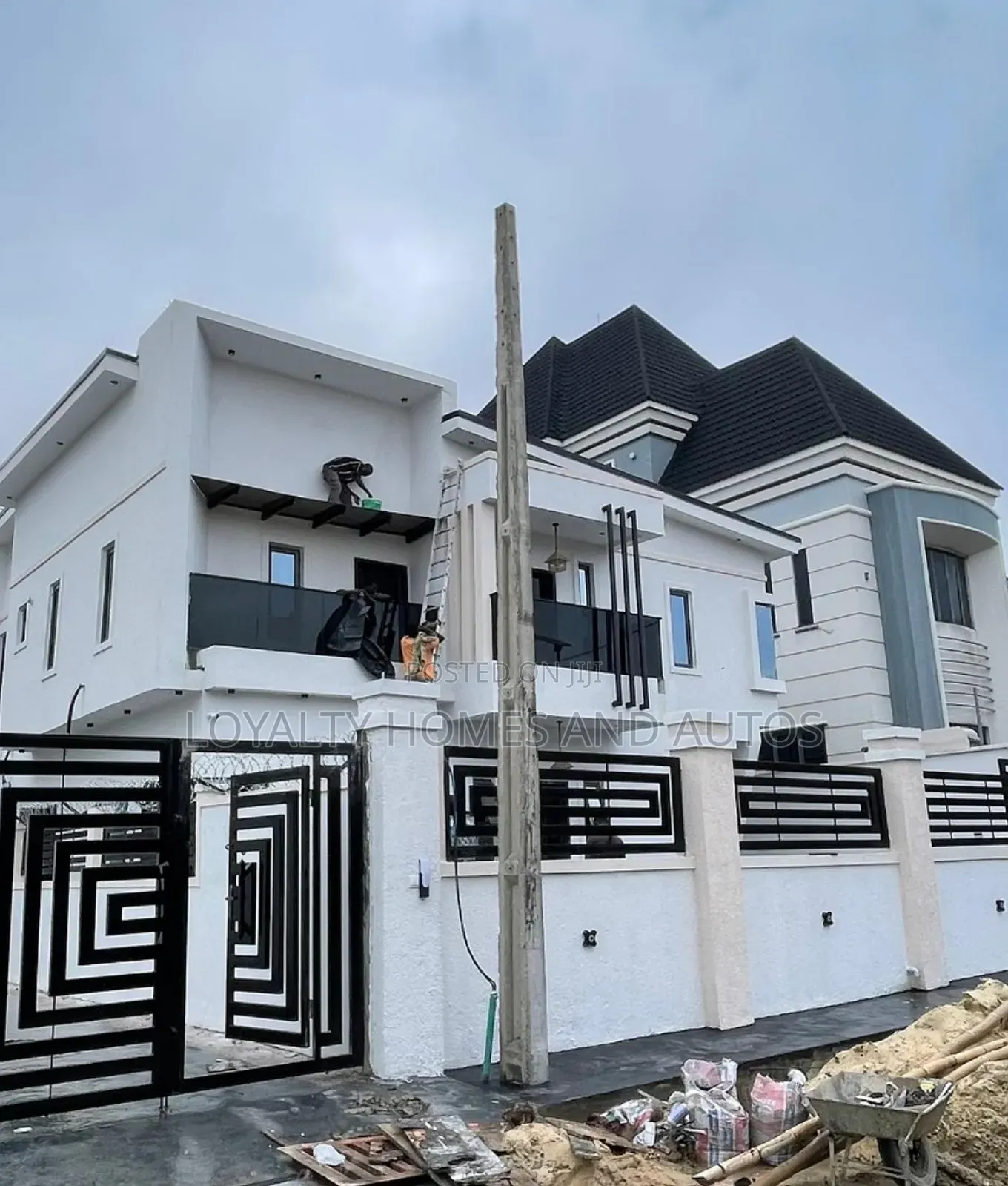 Furnished 5bdrm Duplex in Maplewood Estate, Oko-Oba for sale in Oko-Oba