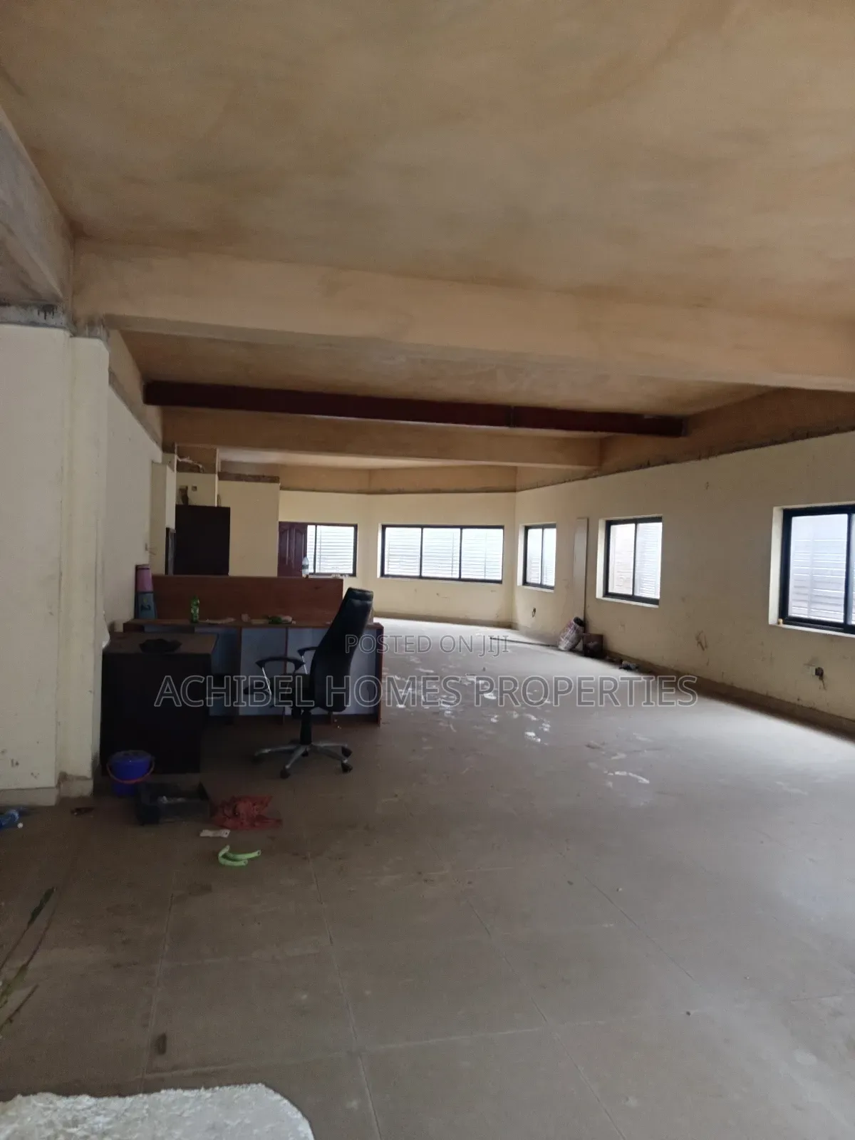 A 232 Square Meter Open Office Space in Lagos Island for Lease in Onikan