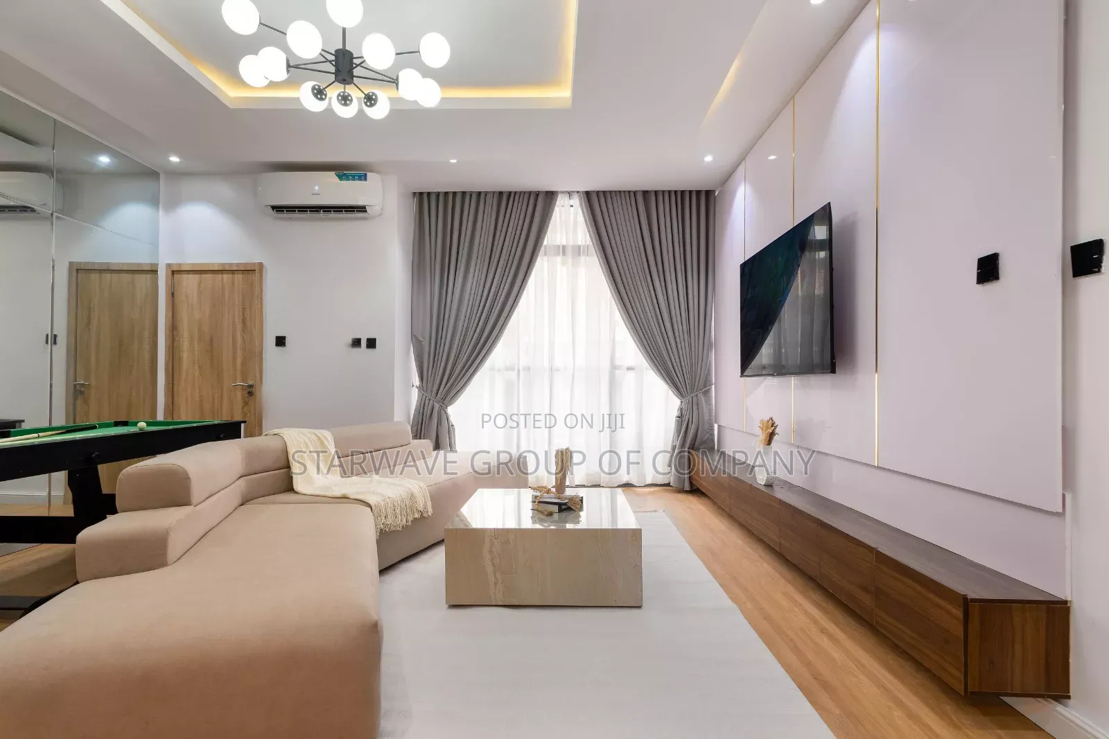 Luxuruous 2 Bedroom Apartment With Swimming Pool and Snooker in Lekki Phase 1