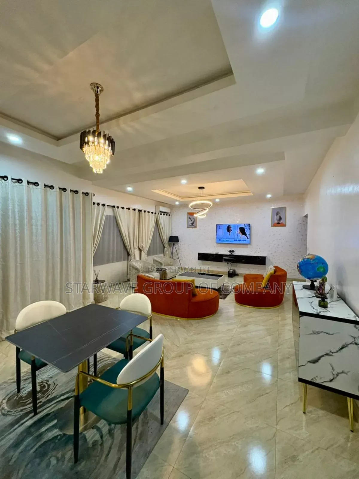 2 Bedroom Apartment With Gym, Swimming Pool in Lekki Phase 1