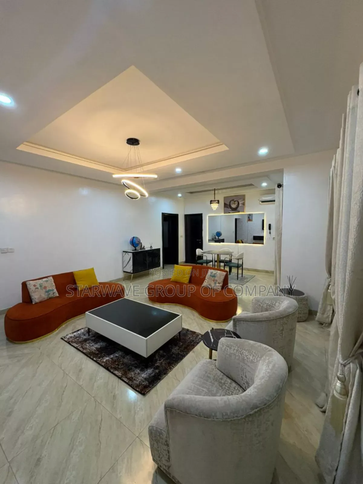2 Bedroom Apartment With Gym, Swimming Pool in Lekki Phase 1