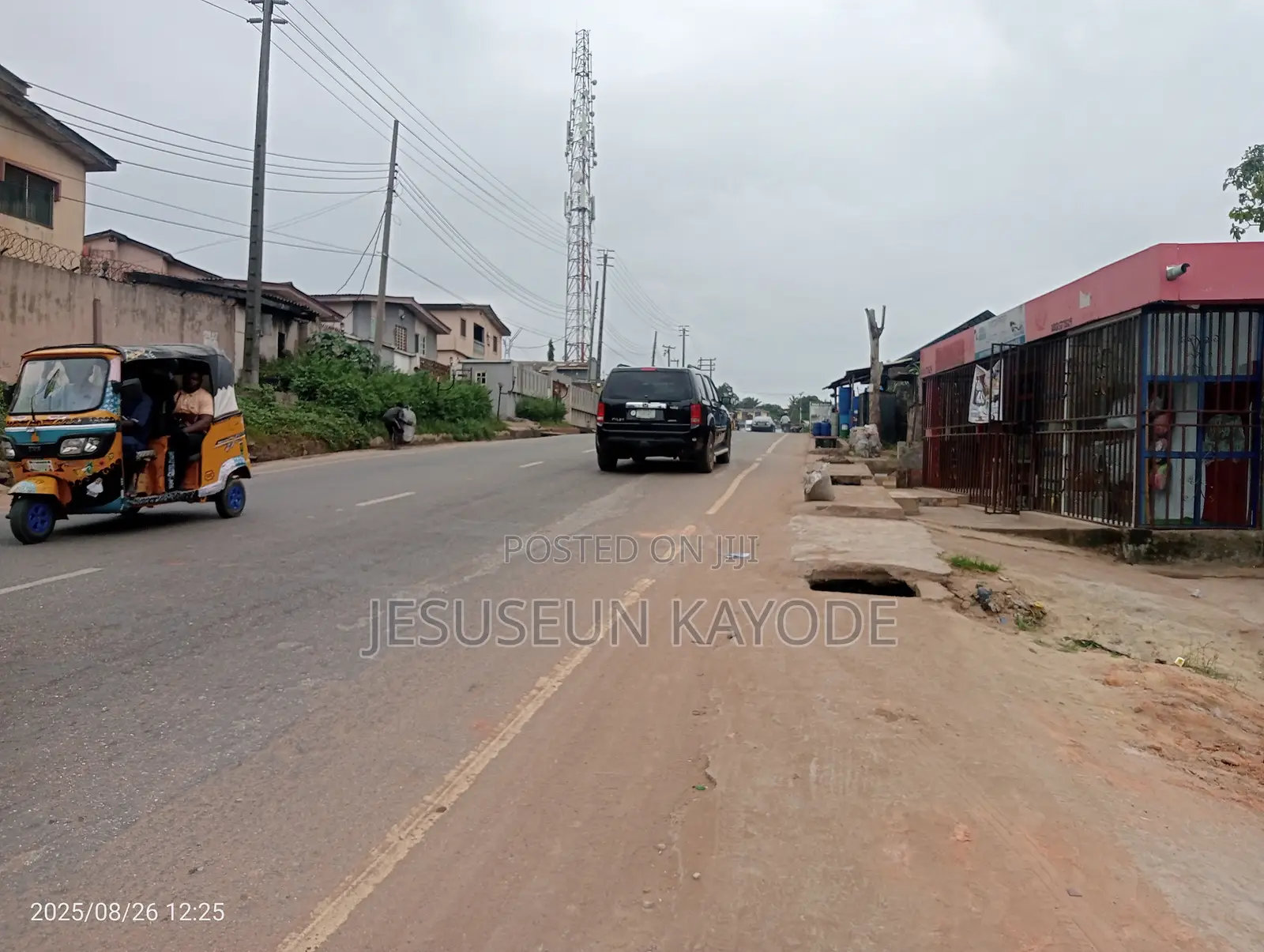 Commercial Land Along Command Road in Ipaja / Ipaja