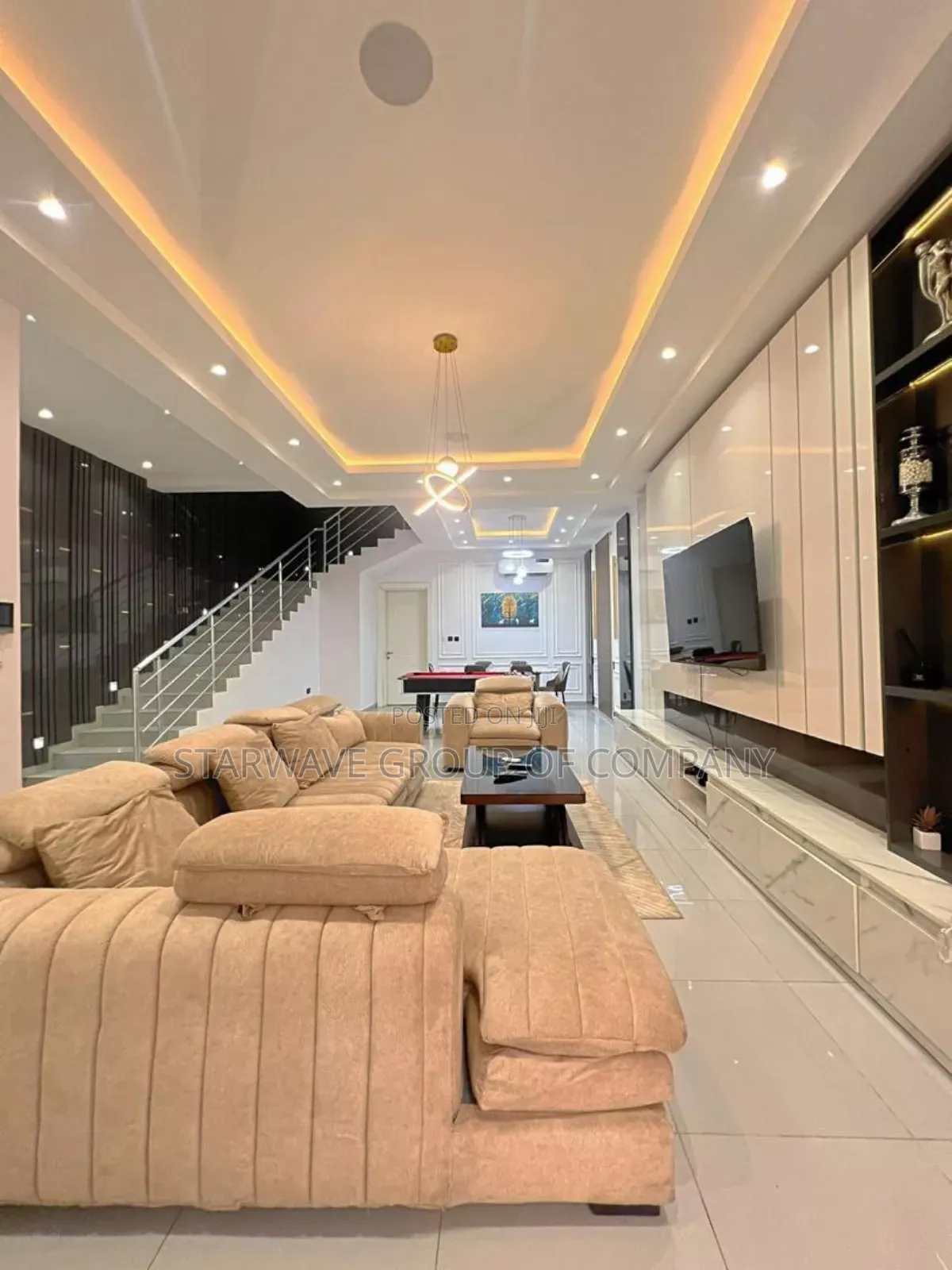 Waterfront 4bedroom Luxury Duplex With Pool at Lekki in Lekki Phase 1
