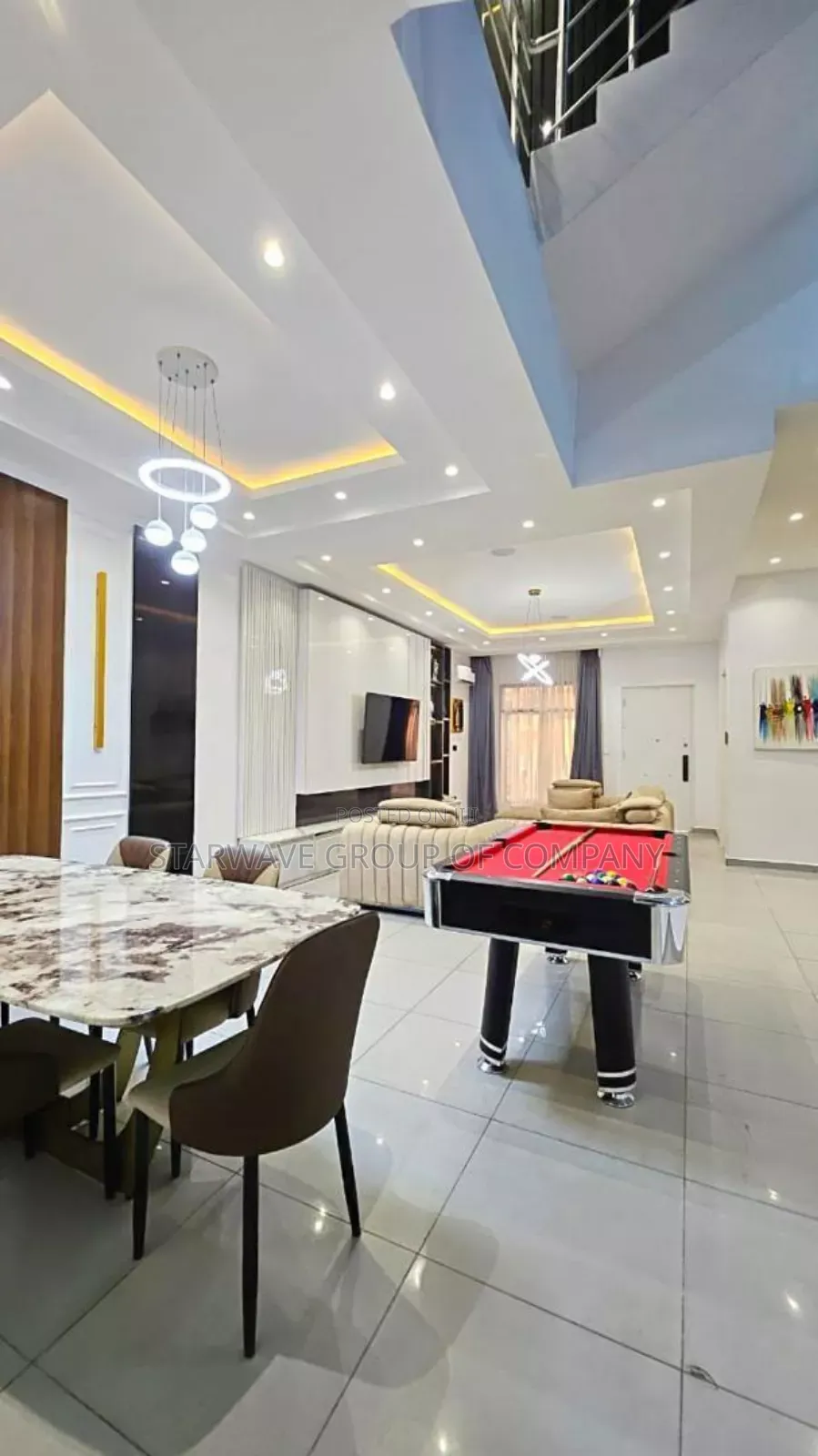 Waterfront 4bedroom Luxury Duplex With Pool at Lekki in Lekki Phase 1