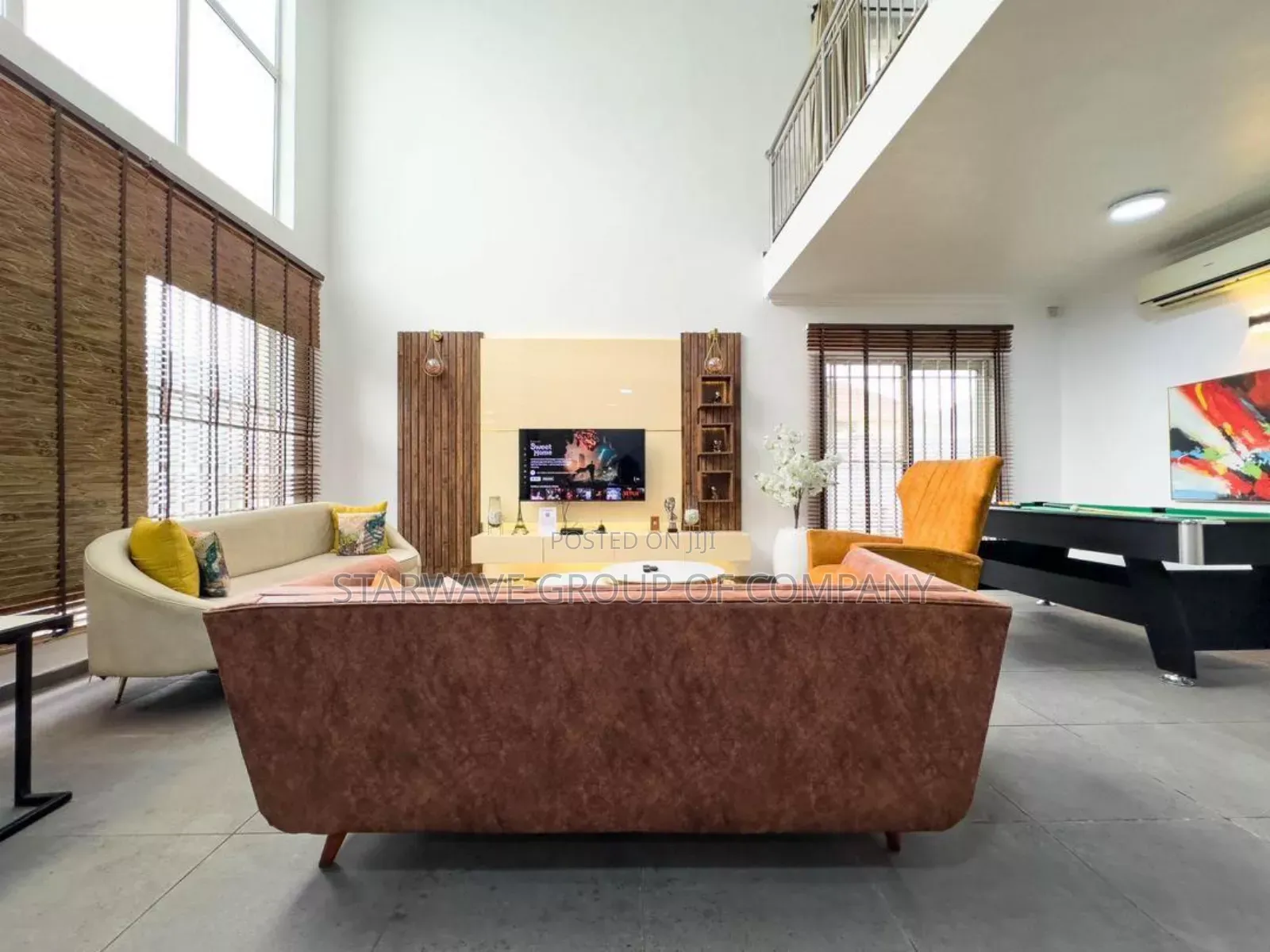 Cozy 3 Bedroom Duplex With Snooker in Lekki Phase 1