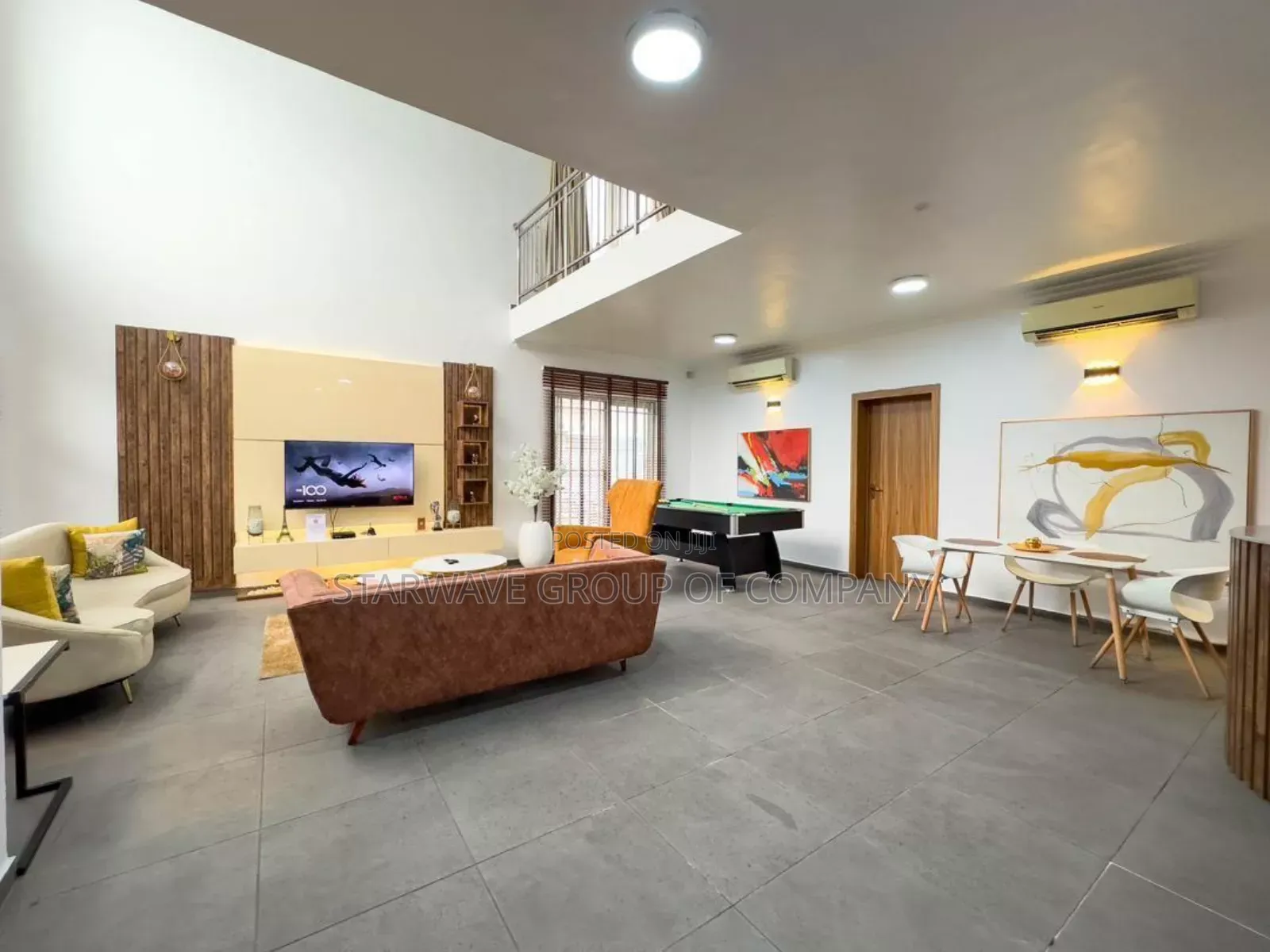 Cozy 3 Bedroom Duplex With Snooker in Lekki Phase 1