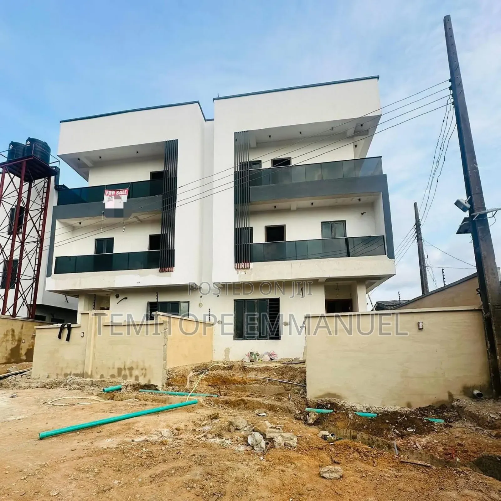 Furnished 4bdrm Duplex in Estate Oko Oba Agege for sale in New Oko Oba