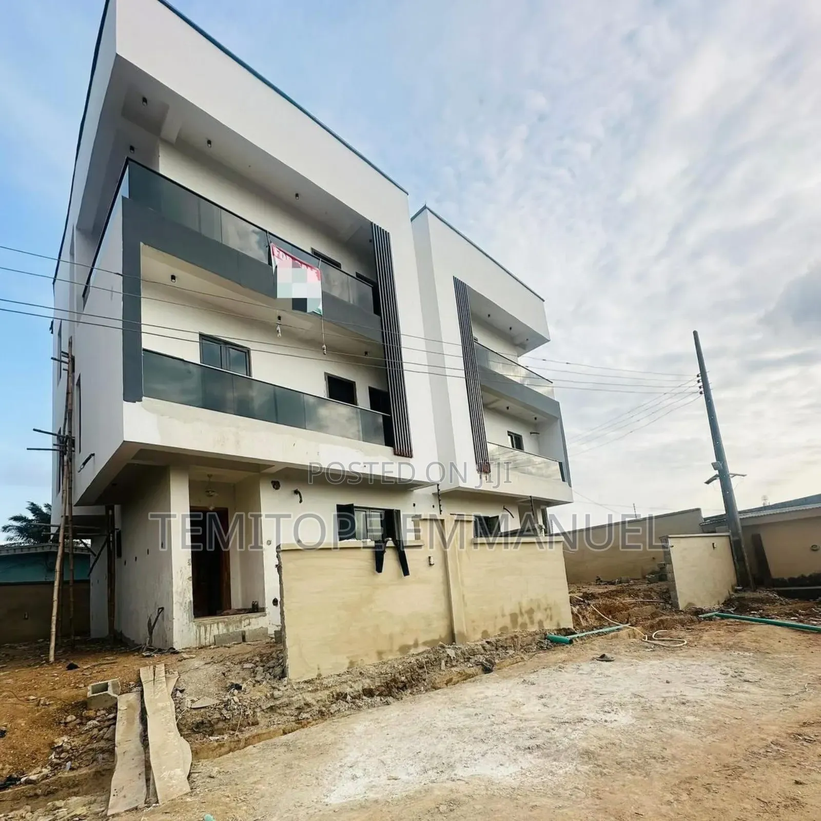 Furnished 4bdrm Duplex in Estate Oko Oba Agege for sale in New Oko Oba