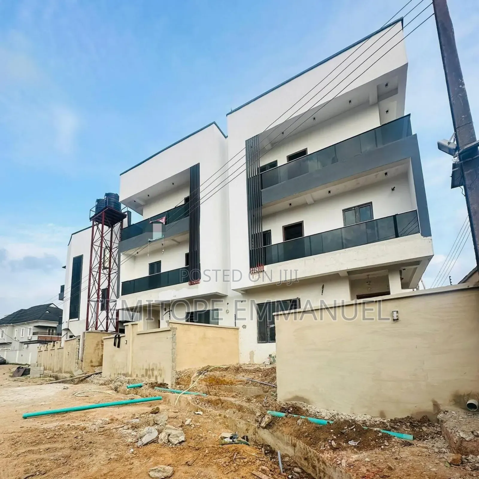 Furnished 4bdrm Duplex in Estate Oko Oba Agege for sale in New Oko Oba