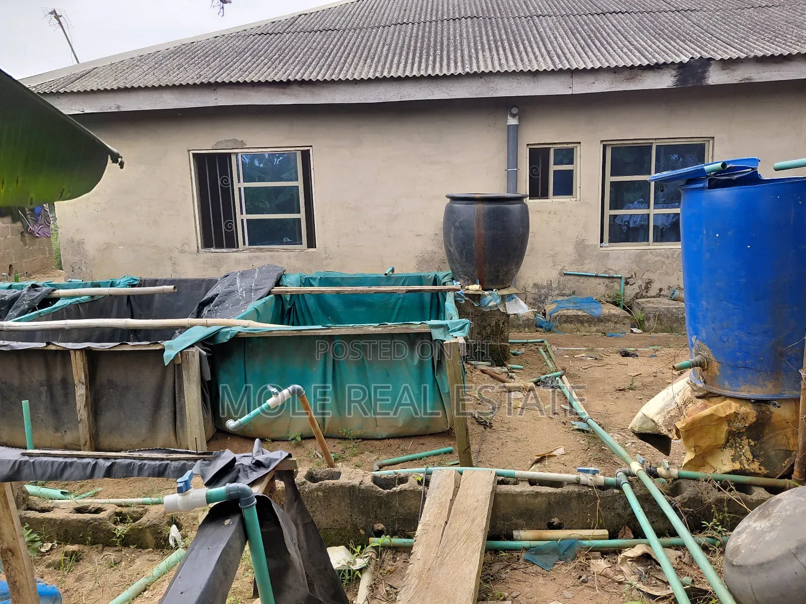 900sqm a Plot and Half Facing Ejigbo Ikotun Rd by Lasma Poweline in Ejigbo / Ejigbo