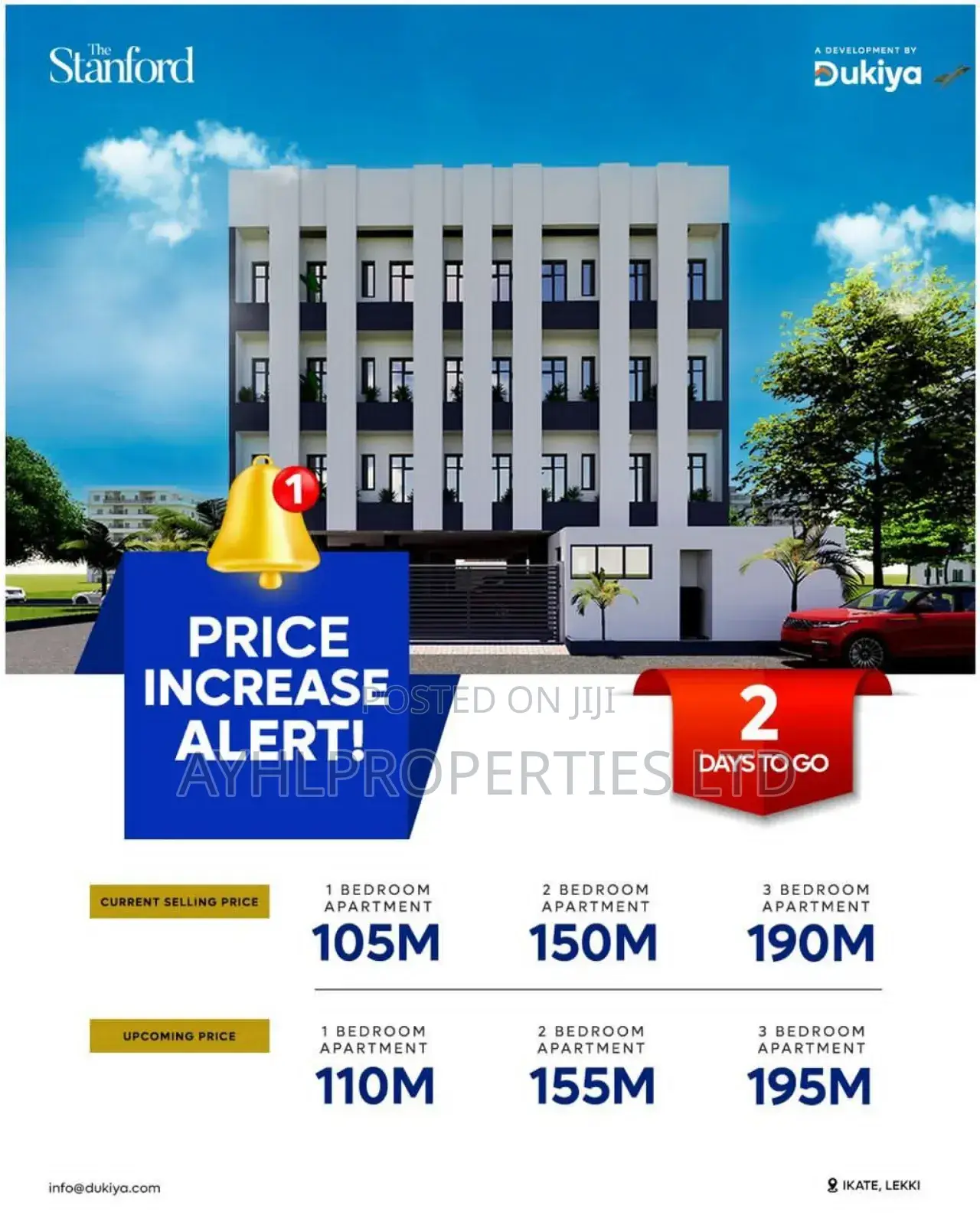 2bdrm Apartment in Dukiya Estate, Lekki Phase 1 for sale in Lekki Phase 1