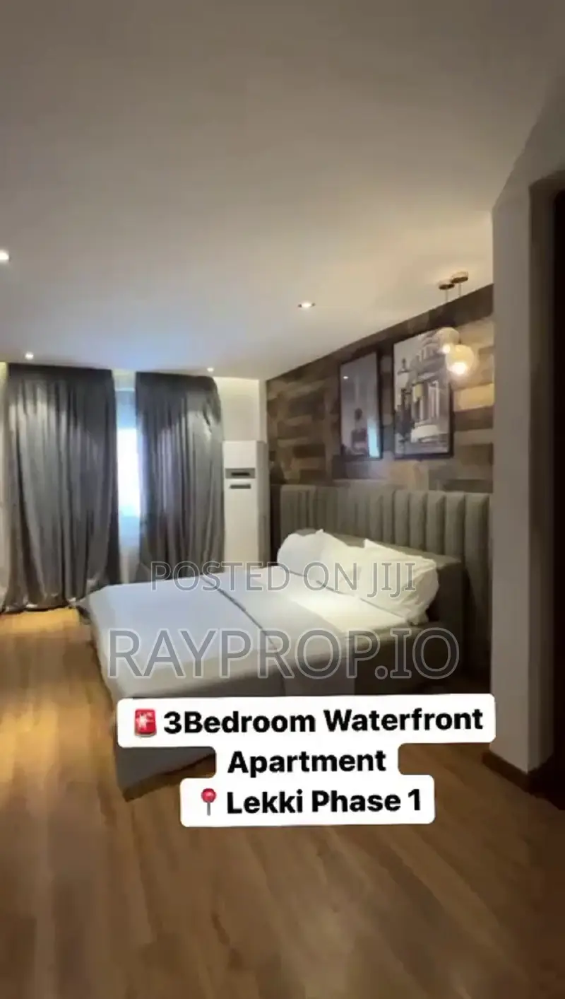 503186ld - 3 Bedroom Shortlet in Lekki Phase 1 in Lekki Phase 1