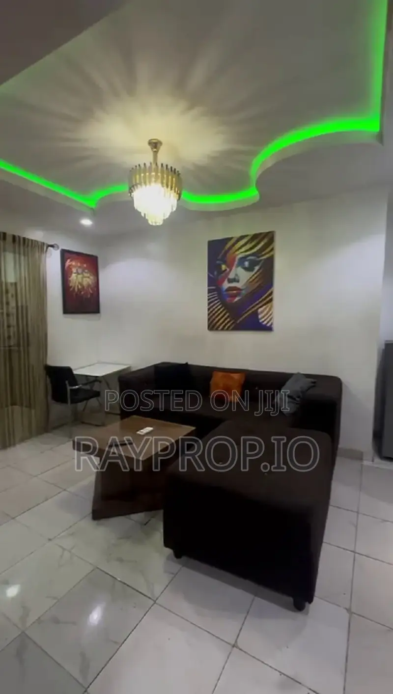 052837ga - Cozy 1 Bedroom Shortlet in Surulere in Ogunlana