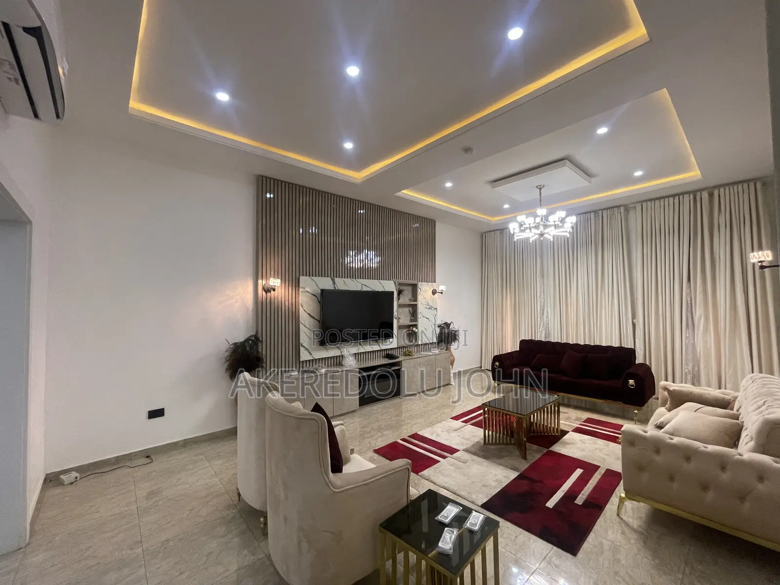 Furnished 4bdrm Townhouse / Terrace in Maitama for rent in Maitama