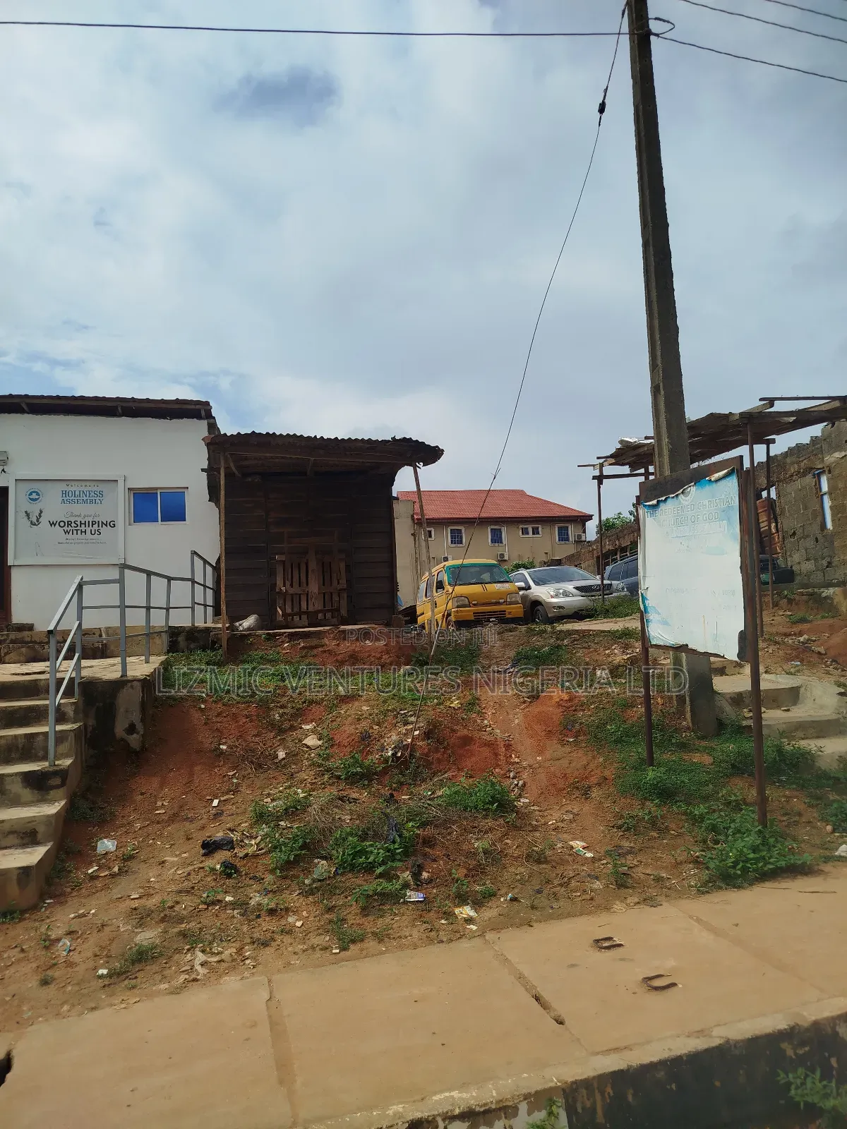 5 Plots Together Facing the Road for Sale in Igando / Ikotun/Igando