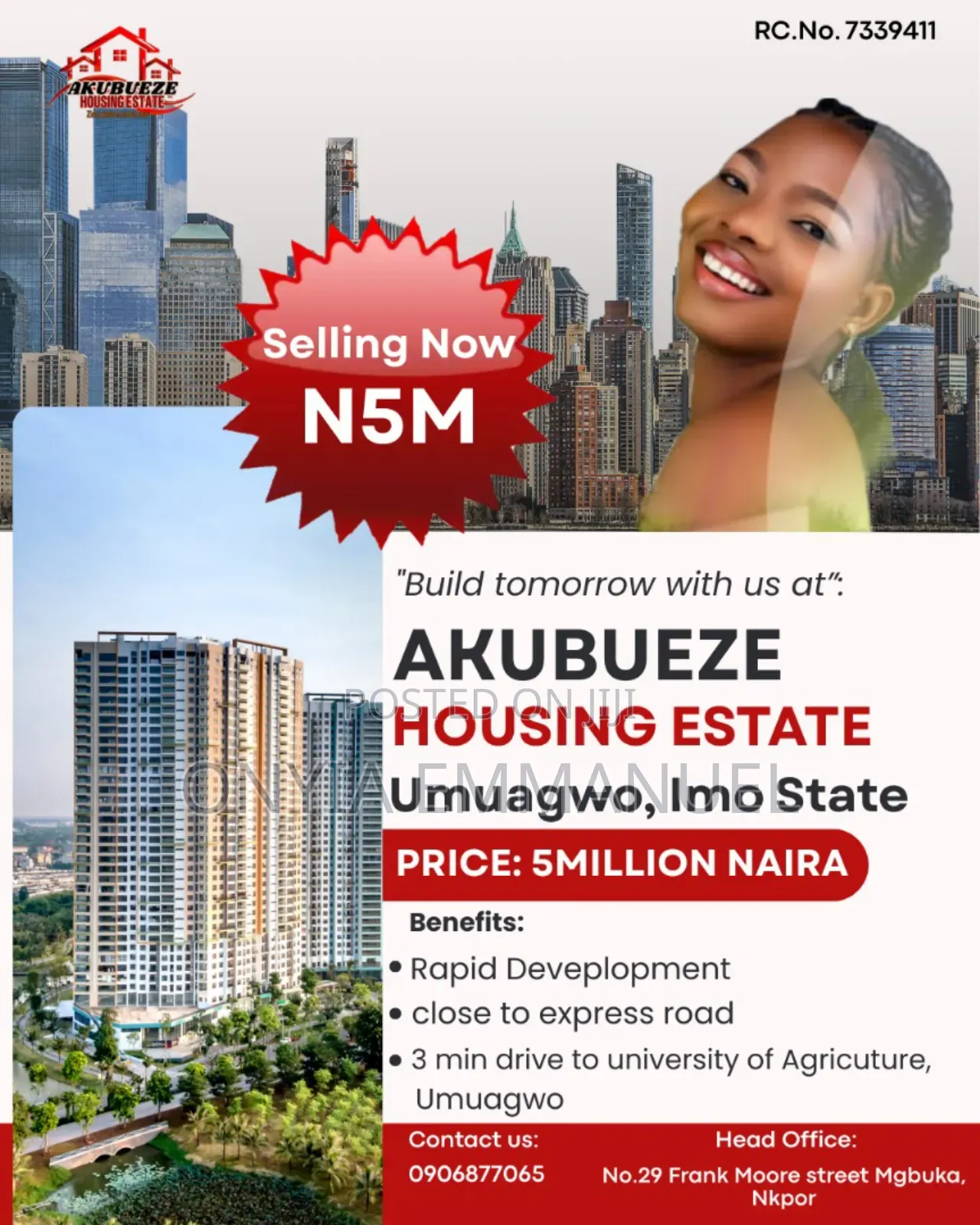 Akubueze House Estate Owerri in Owerri