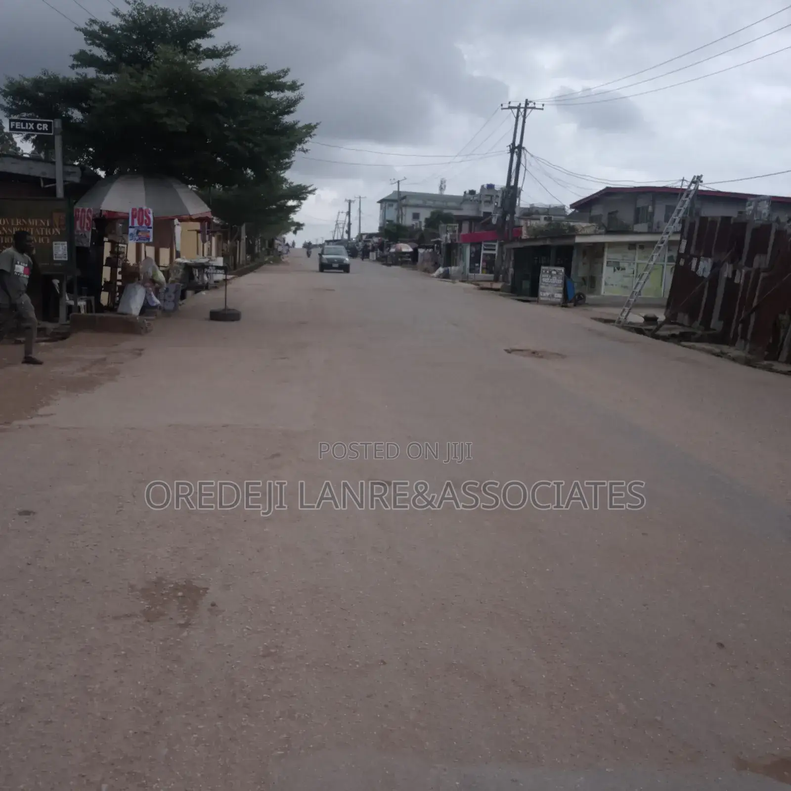 A Multi-Purposely Useful Corner Piece Land Facing the Road in Ifako-Ogba