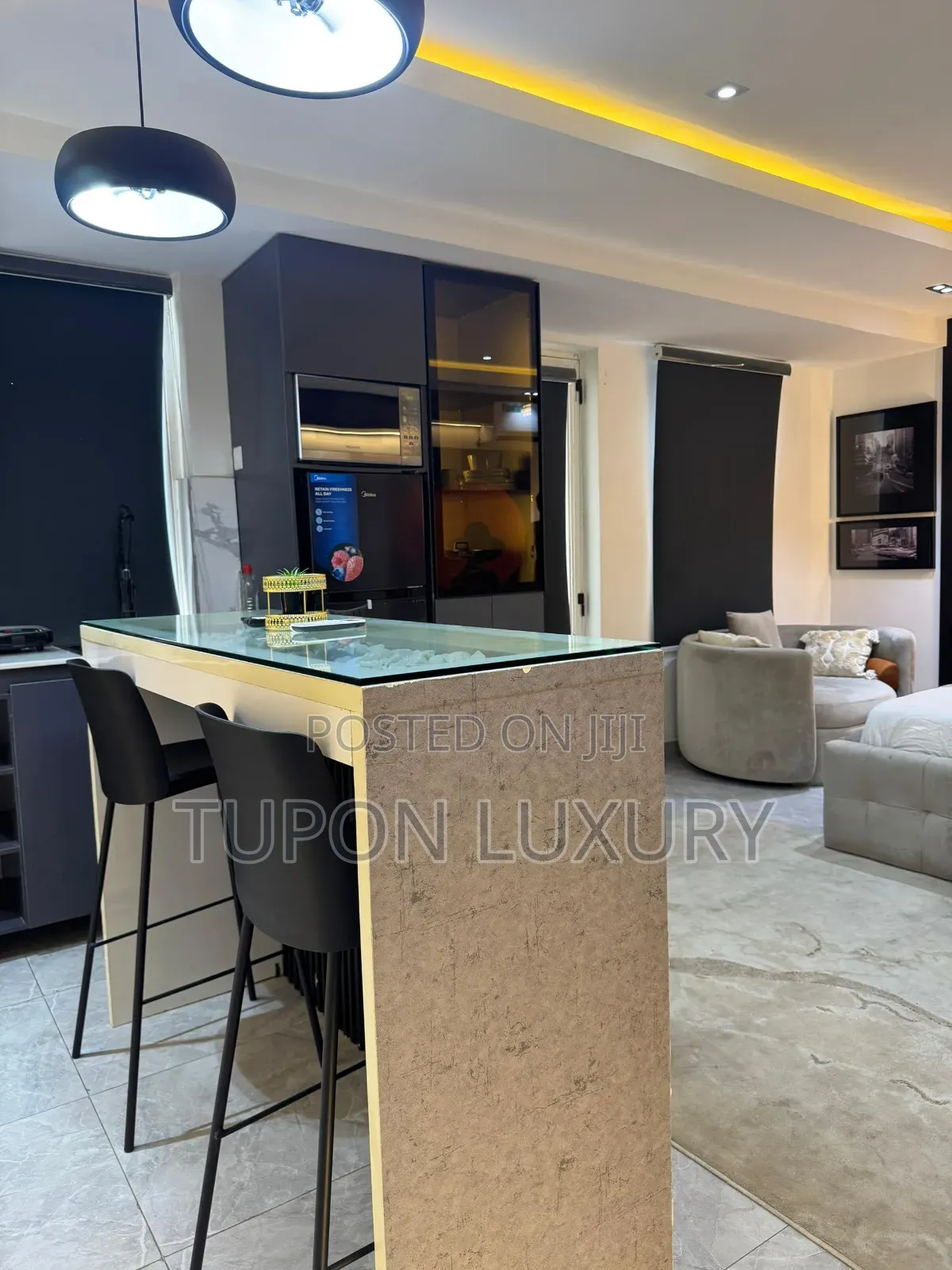 Spacious and Affordable Penthouse Studio Apartment With Gym in Lekki Phase 1
