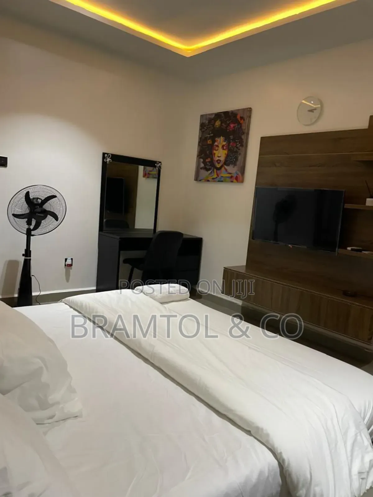 Furnished 1bdrm Block of Flats in With Swimming Pool, Katampe Extension in Katampe Extension