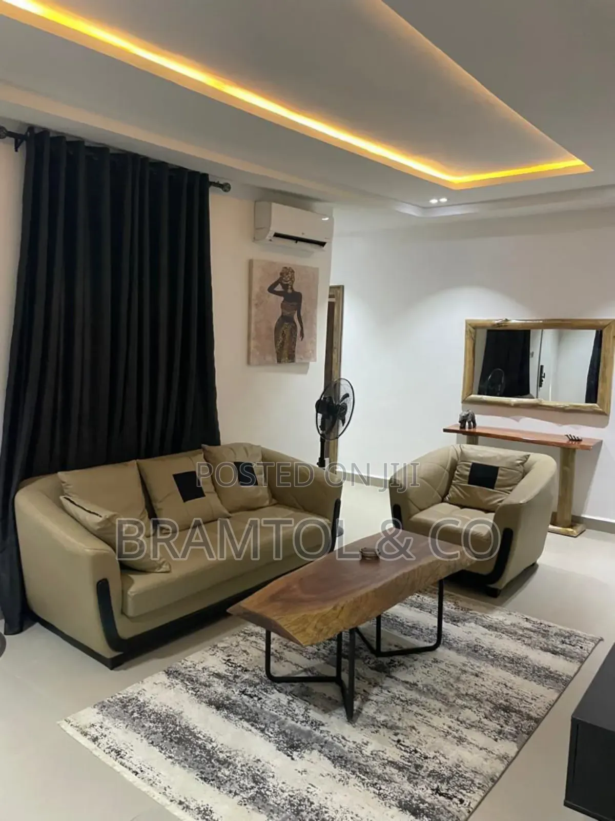 Furnished 1bdrm Block of Flats in With Swimming Pool, Katampe Extension in Katampe Extension