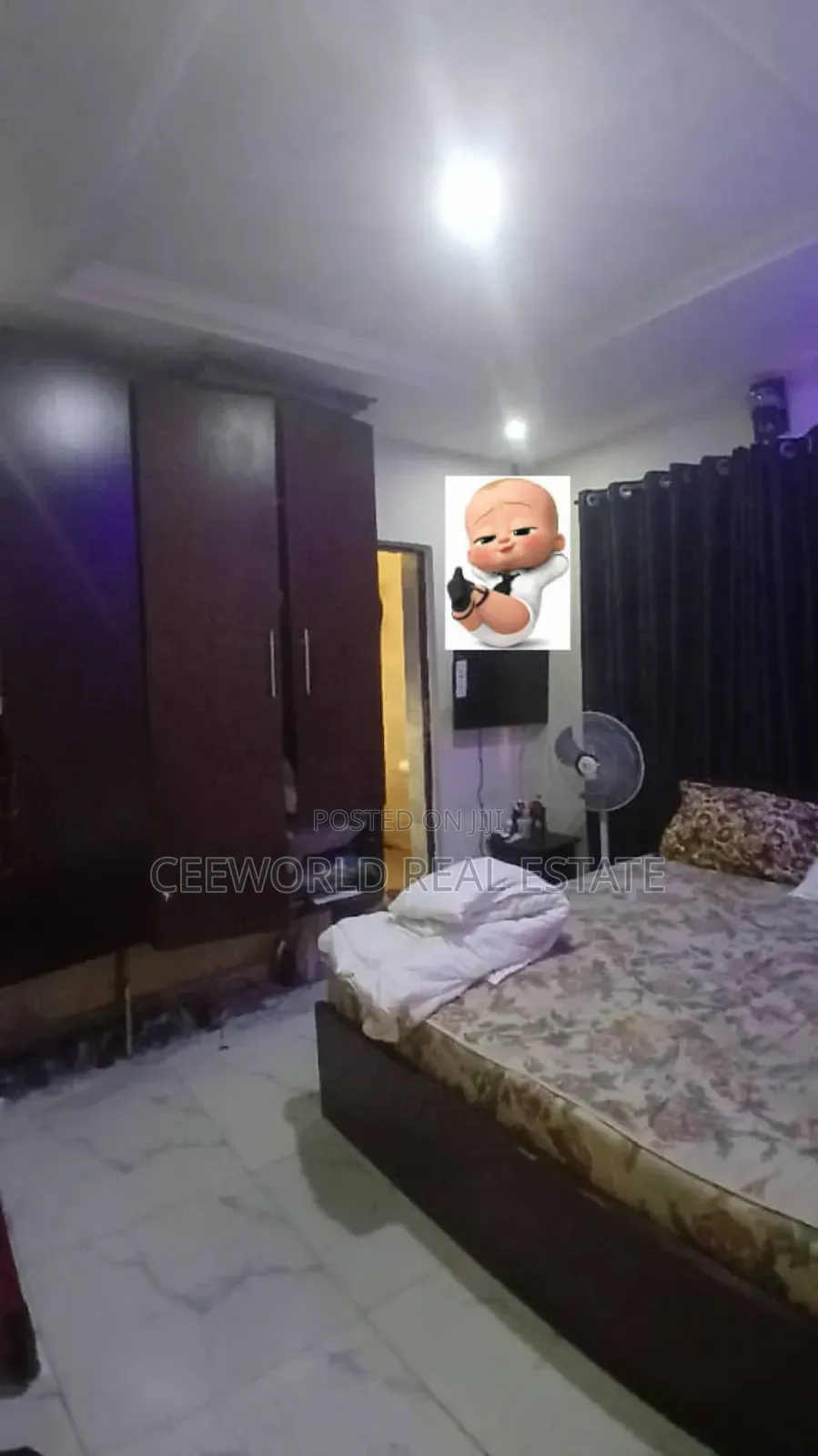 Furnished 1bdrm Apartment in Shobande Street for rent in Akobo