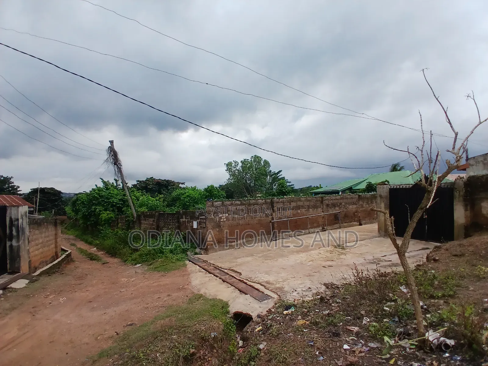 14,233.385sqm Fenced Land With Structures for Sale at Awoton in Ibadan