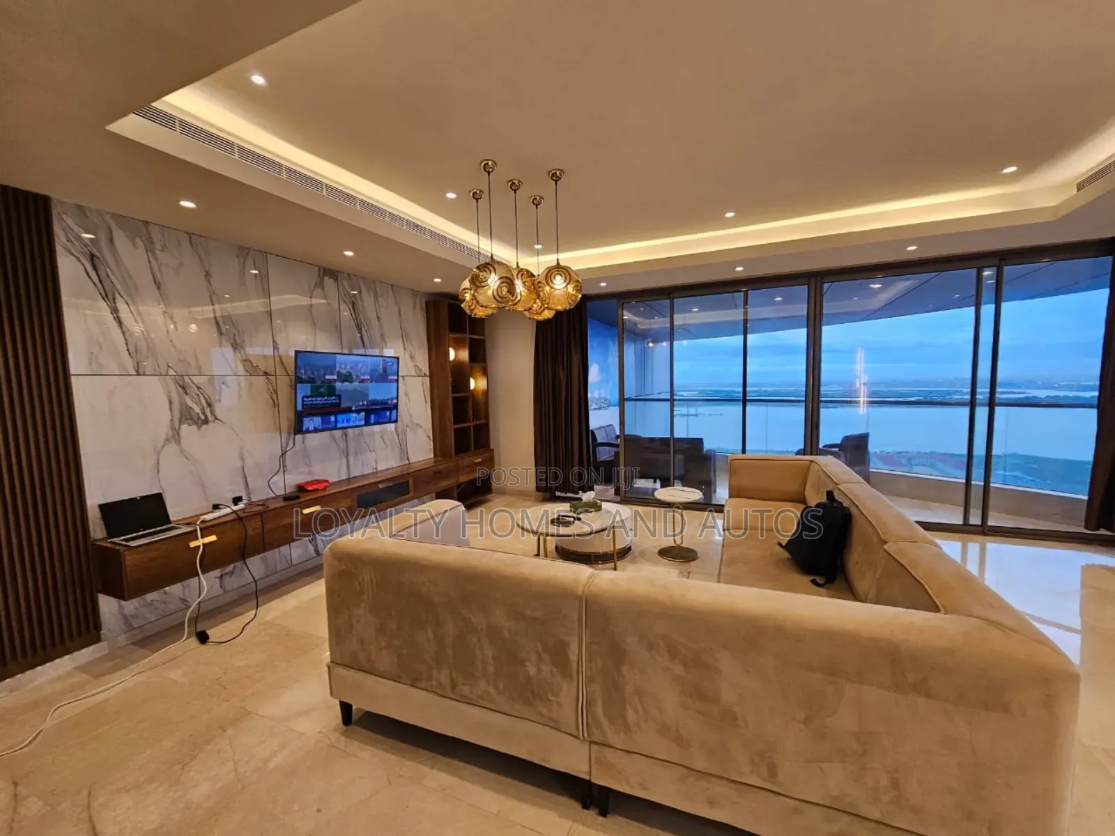Furnished 3bdrm Block of Flats in Eko Atlantic for rent in Eko Atlantic