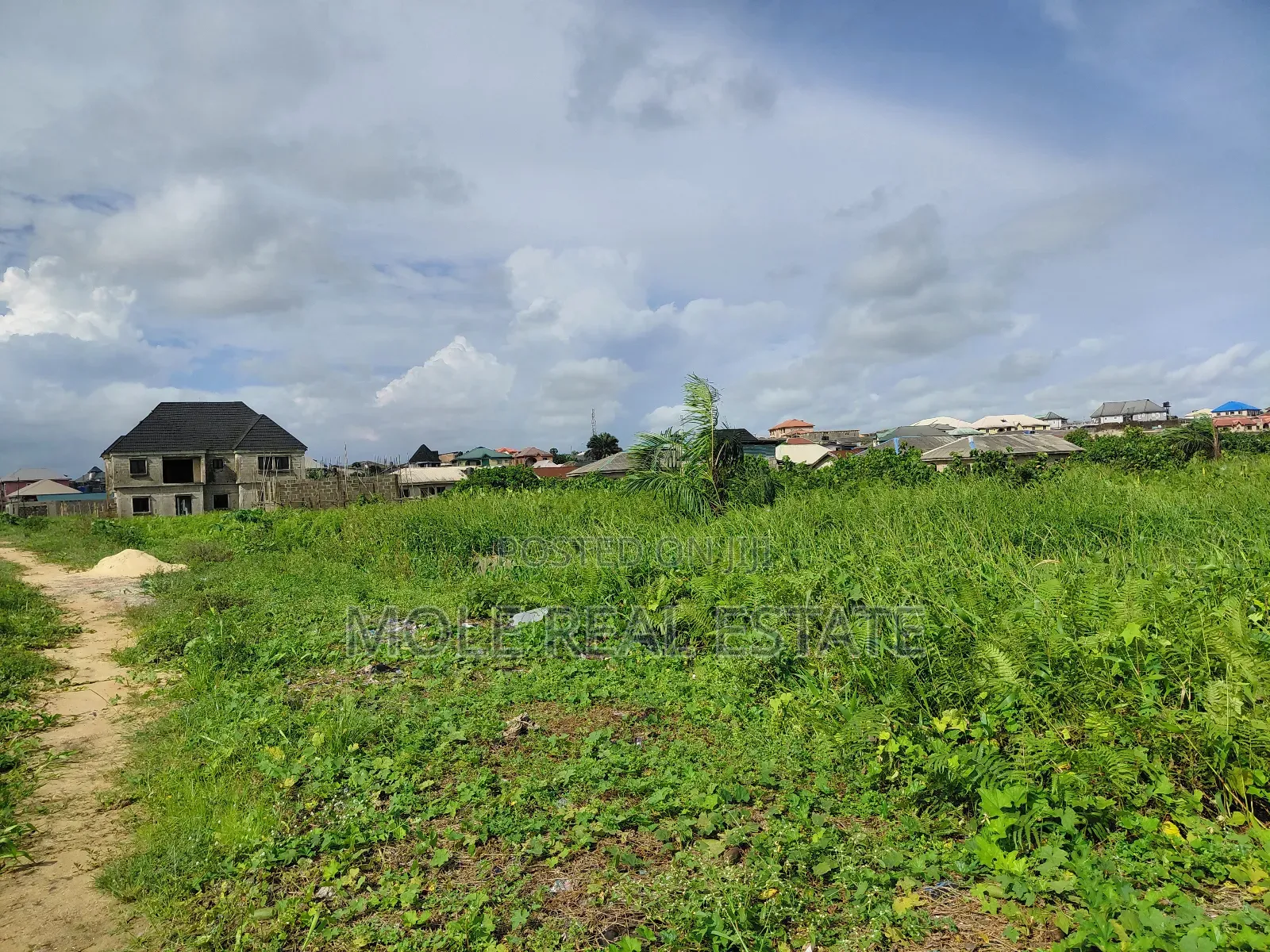 30ft by 120ft ( Half Plot ) Baptist Bustop Ijegemo New Expressway in Ijegun