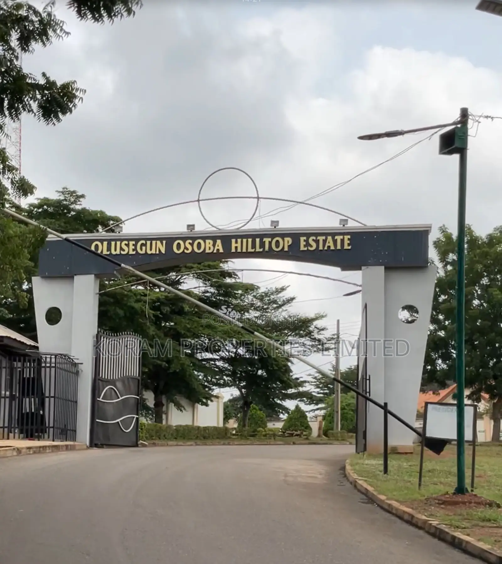 881 Sqm Land At Presidential Hilltop Osoba in Abeokuta South