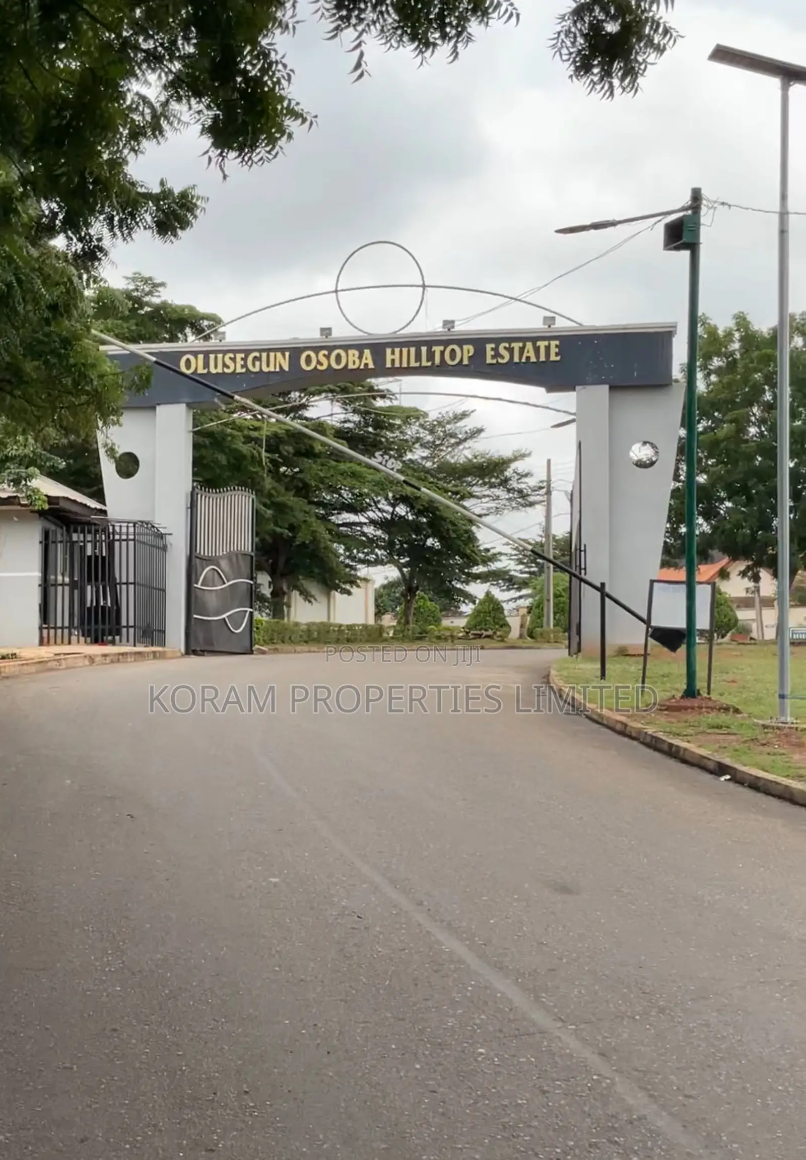 881 Sqm Land At Presidential Hilltop Osoba in Abeokuta South